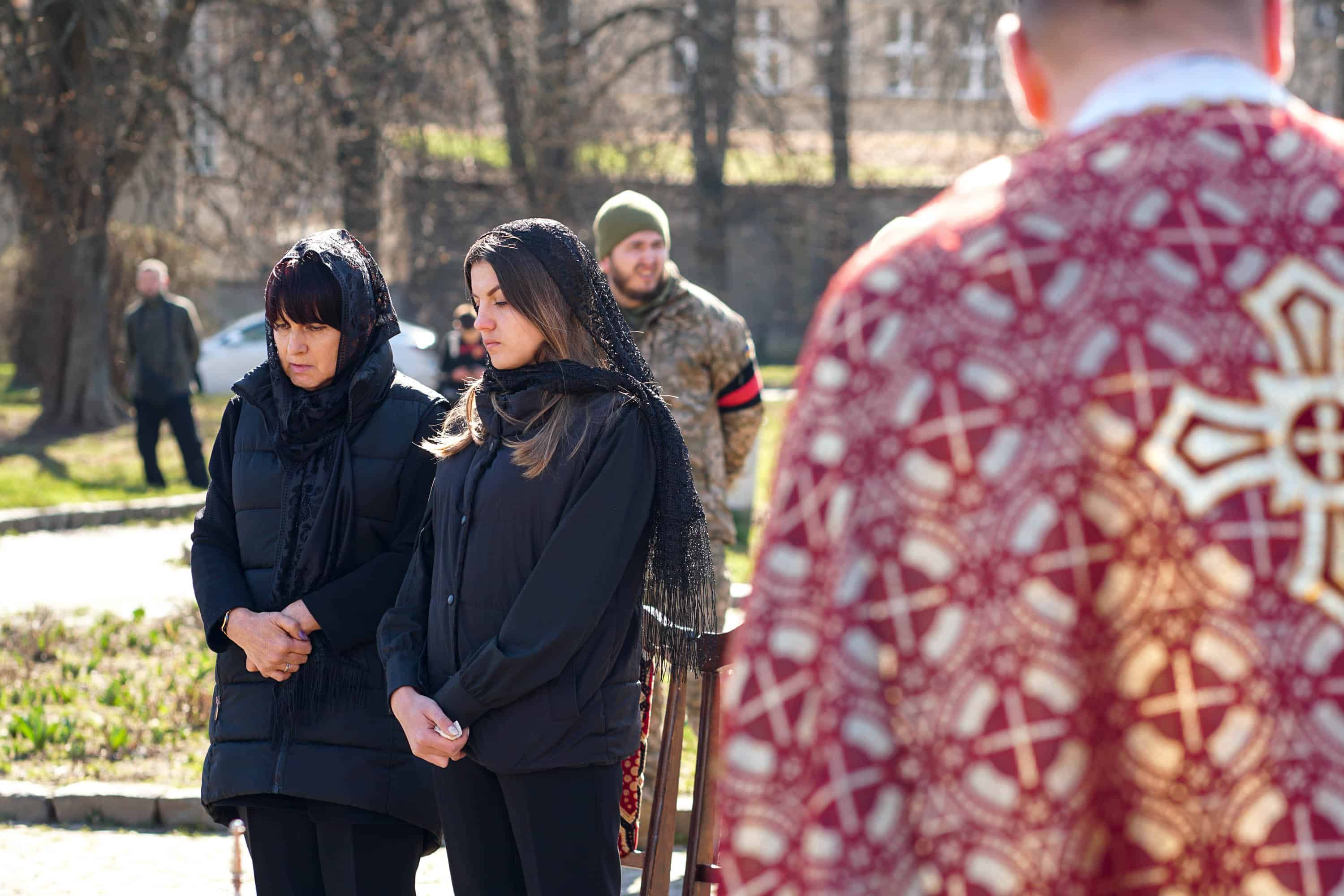 В Ужгороді сьогодні попрощалися із 56-річним старшим солдатом Андрієм Жабським