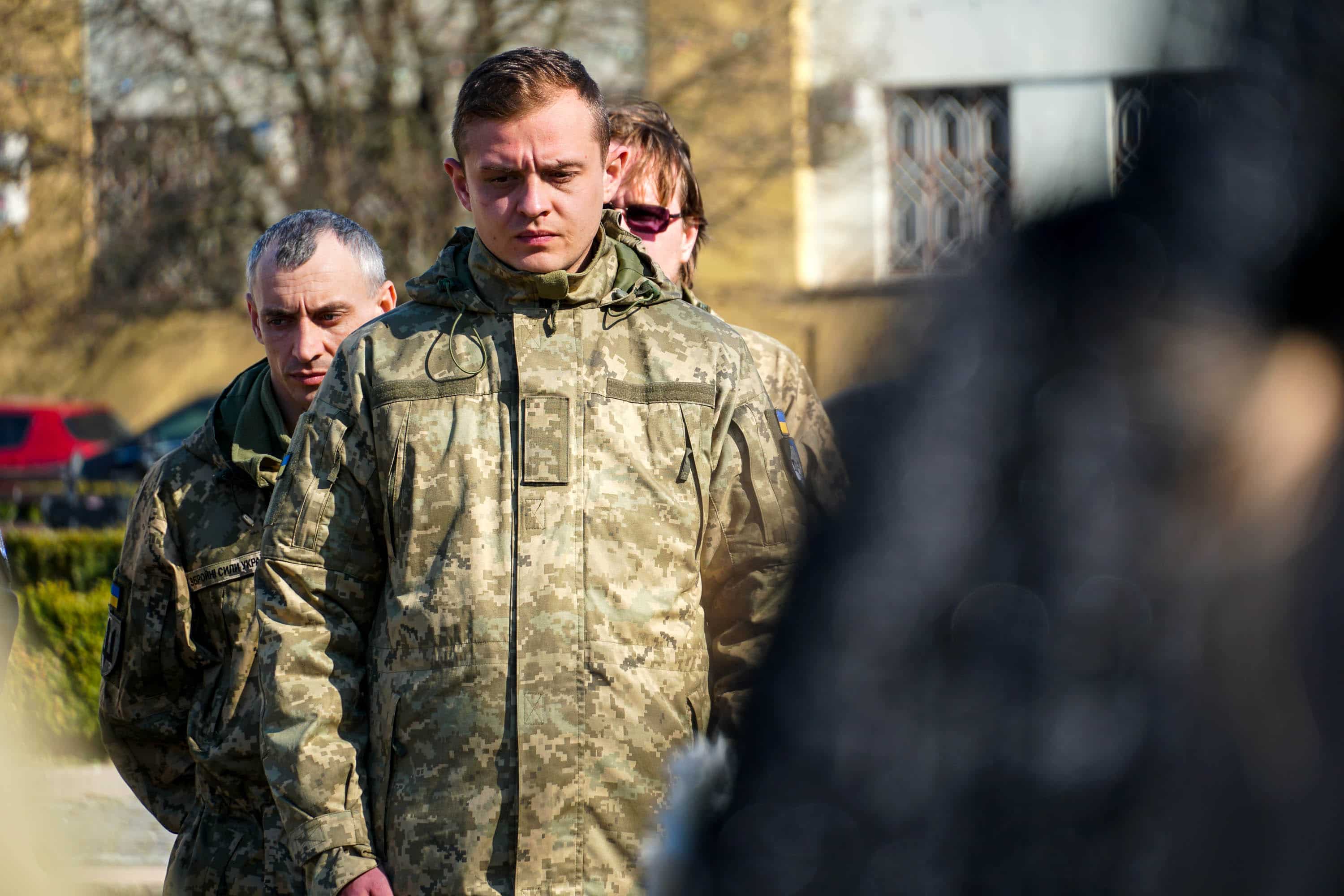 В Ужгороді сьогодні попрощалися із 56-річним старшим солдатом Андрієм Жабським