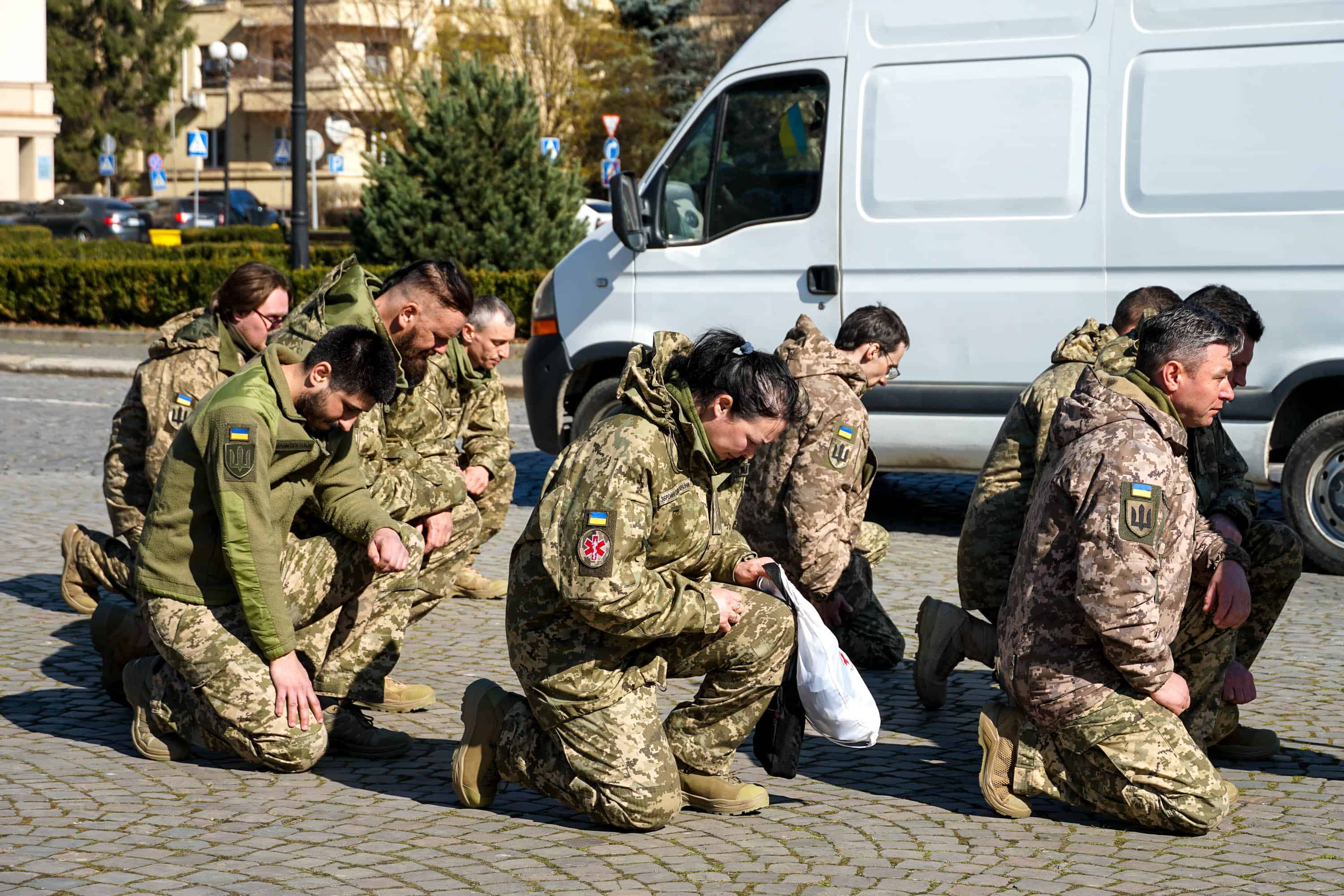 В Ужгороді сьогодні попрощалися із 56-річним старшим солдатом Андрієм Жабським