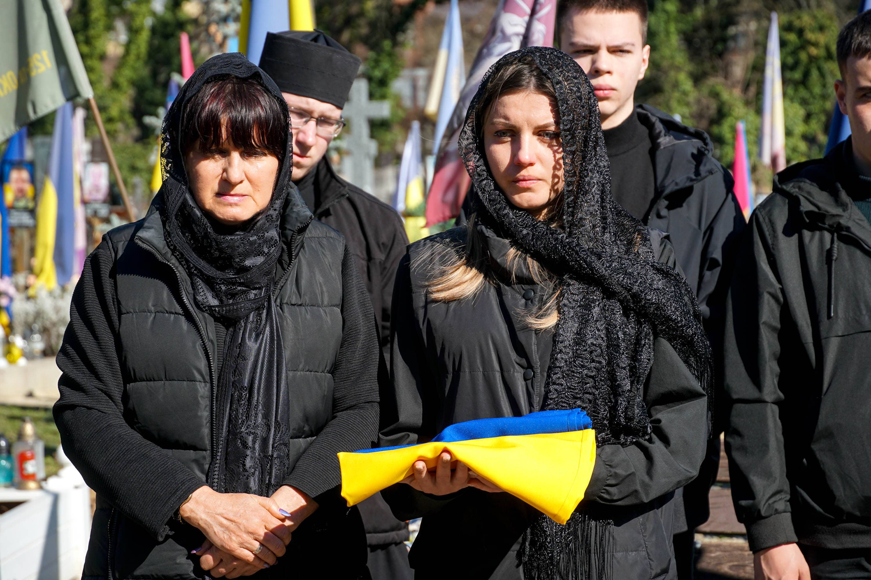 В Ужгороді сьогодні попрощалися із 56-річним старшим солдатом Андрієм Жабським