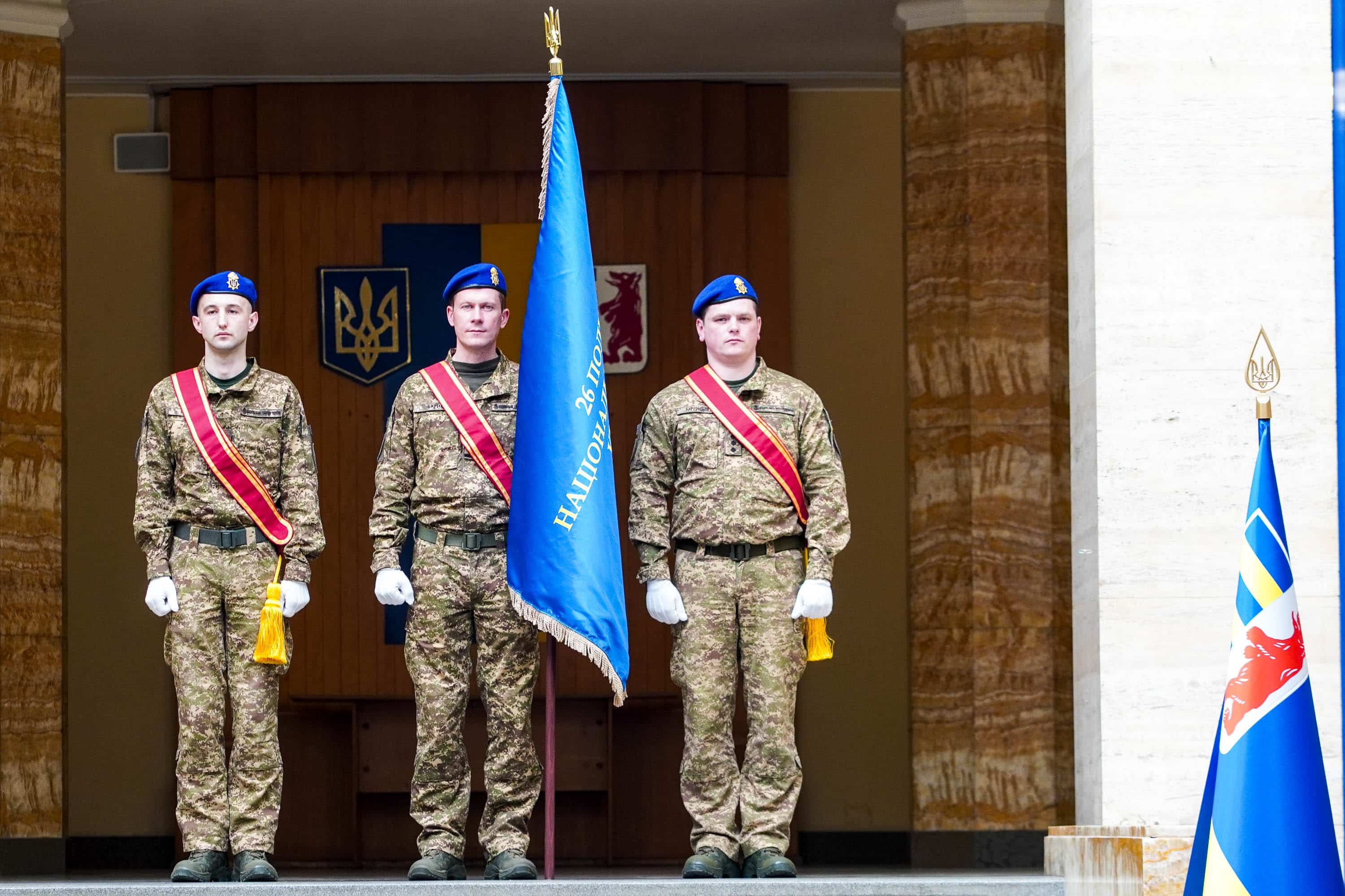 В Ужгороді привітали нацгвардійців