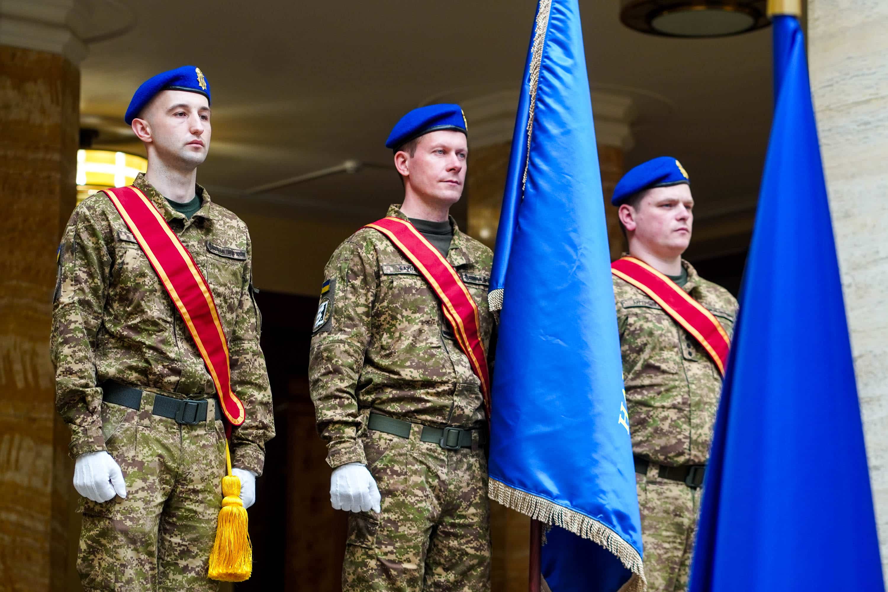 В Ужгороді привітали нацгвардійців