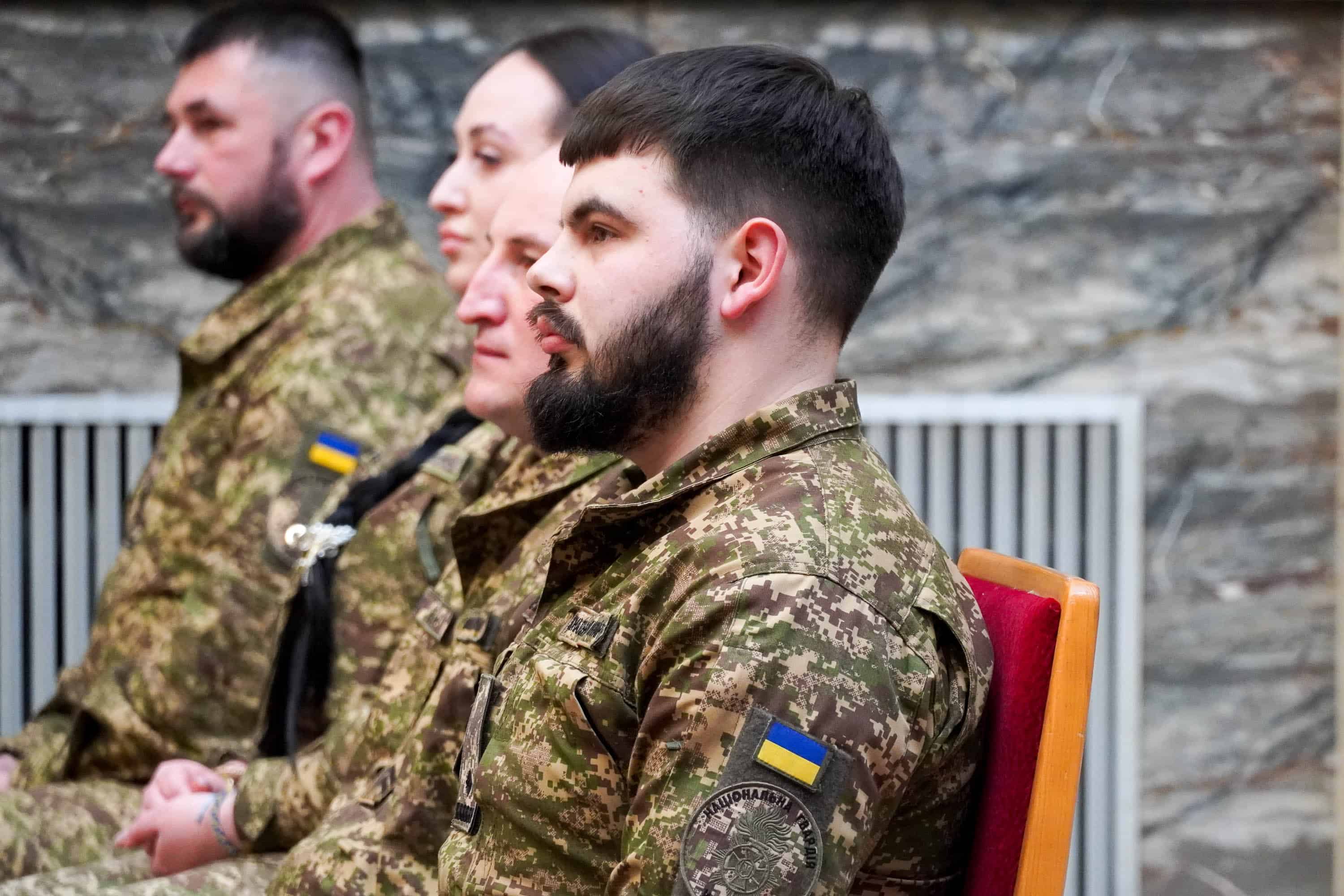 В Ужгороді привітали нацгвардійців