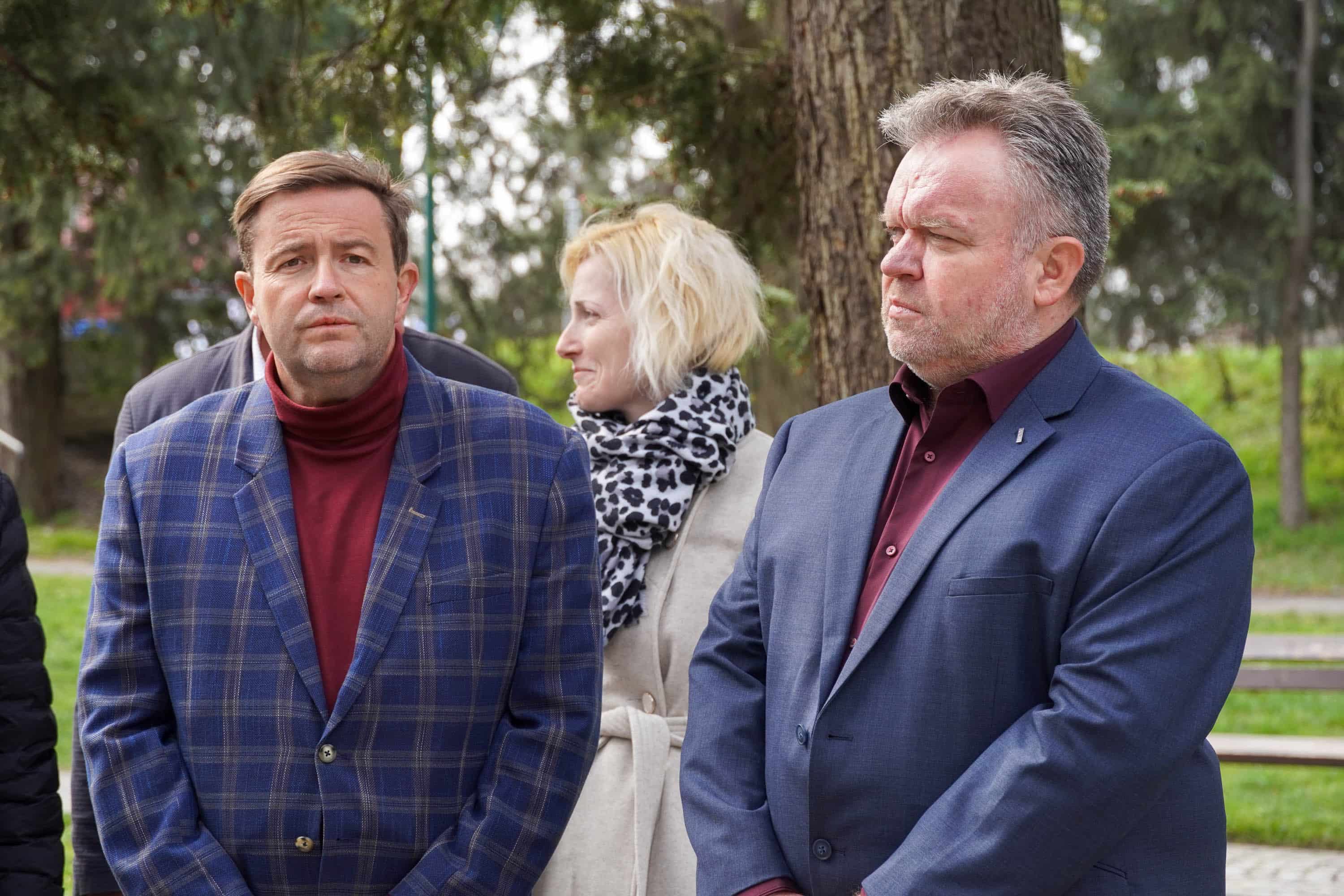 Символ дружби і партнерства: в Ужгороді висадили липу разом із делегацією краю Височина