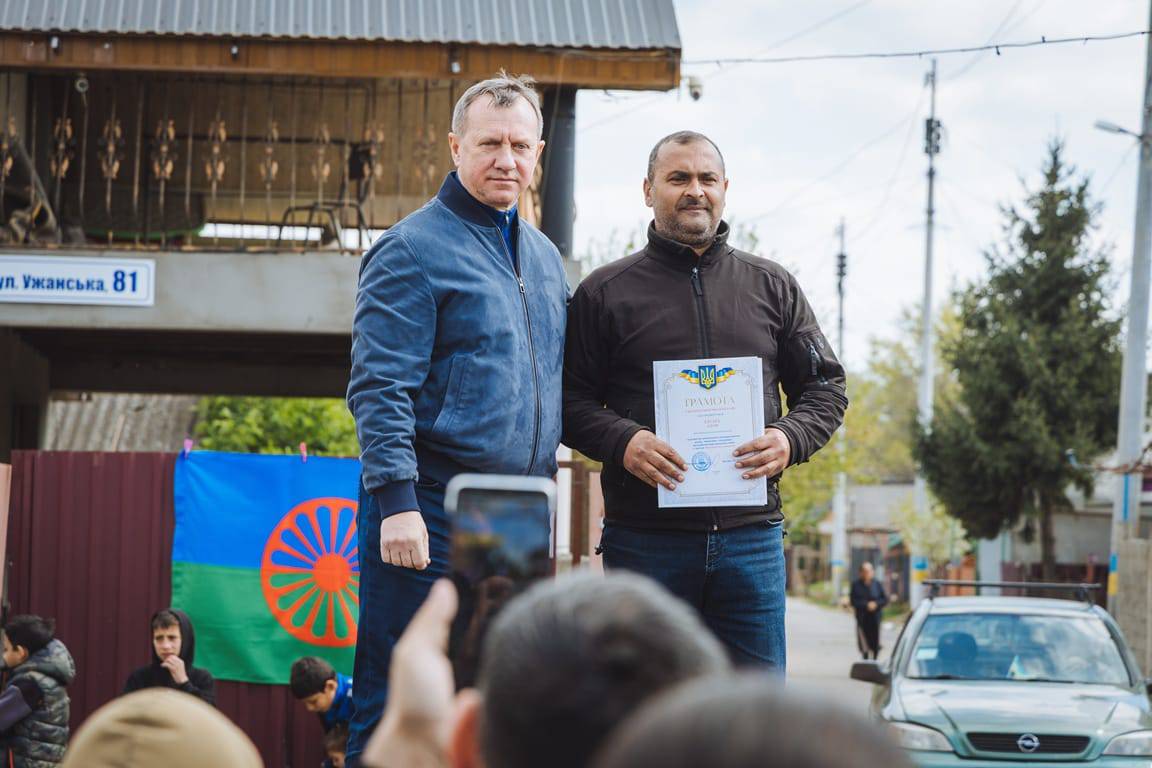 В Ужгороді у ромському поселенні відбулося свято з нагоди Міжнародного дня ромів, який щорічно відзначають 8 квітня