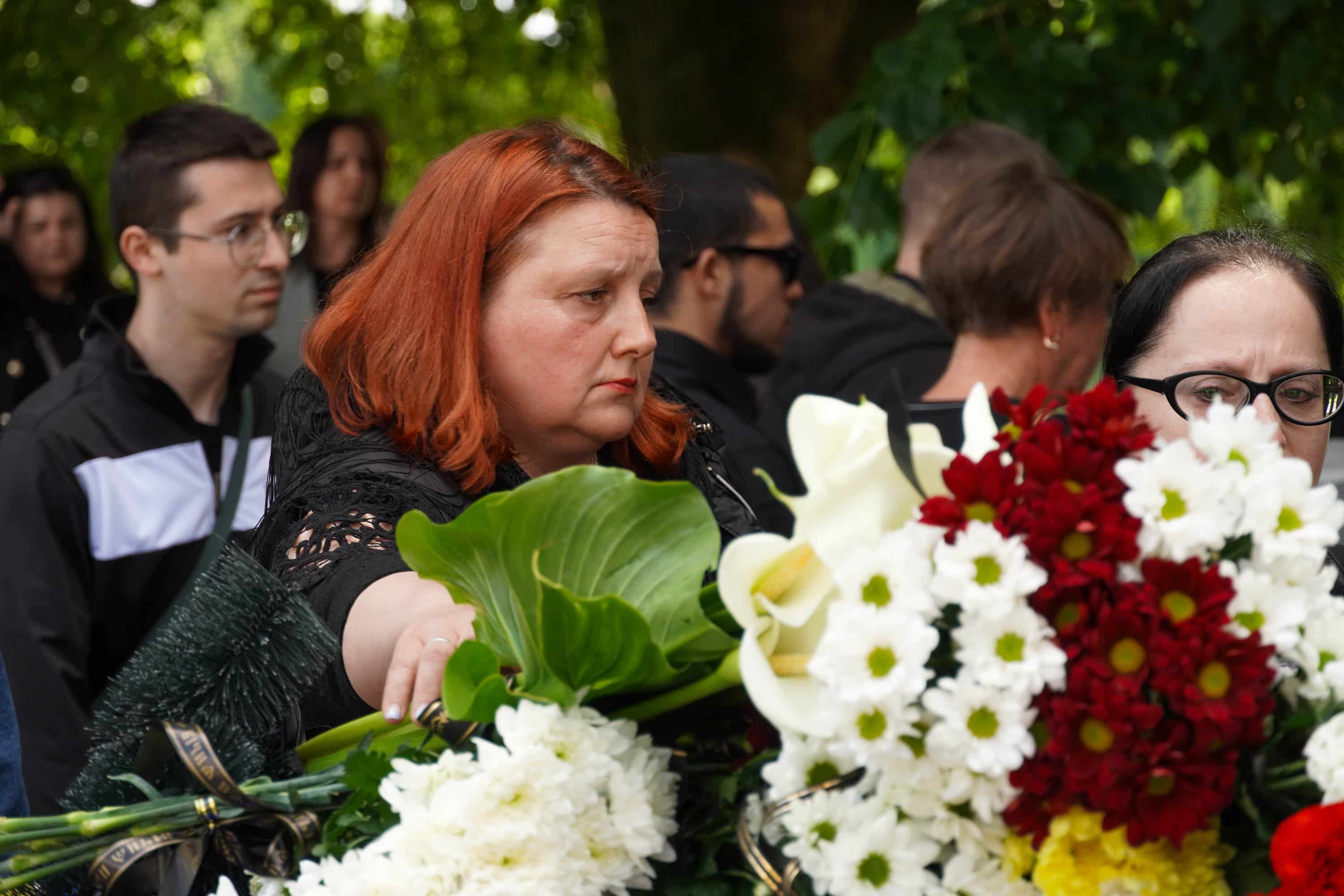 Зі ще одним захисником сьогодні попрощалися в Ужгороді – 22-річним солдатом Денисом Дзюіним