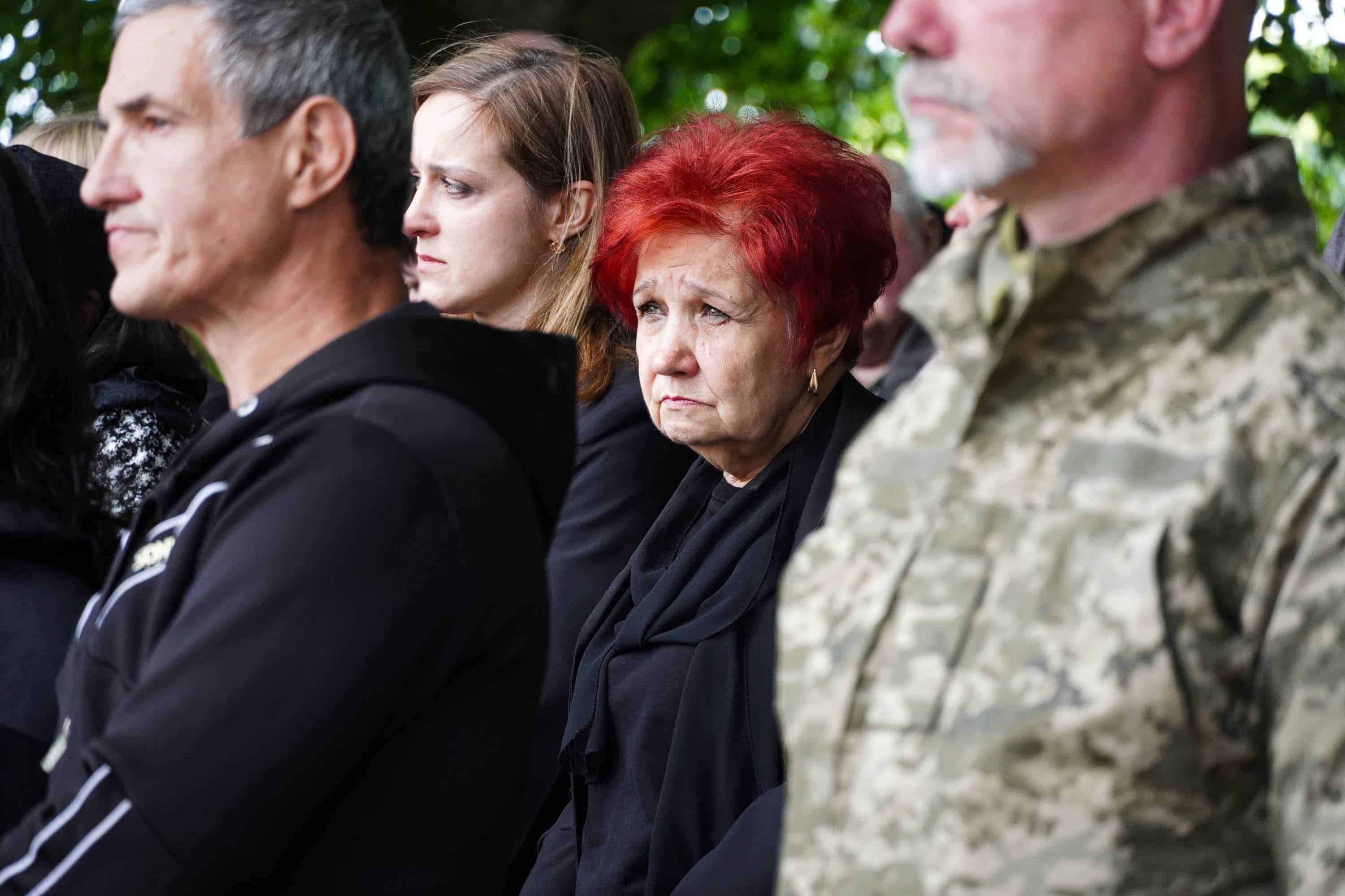 Зі ще одним захисником сьогодні попрощалися в Ужгороді – 22-річним солдатом Денисом Дзюіним