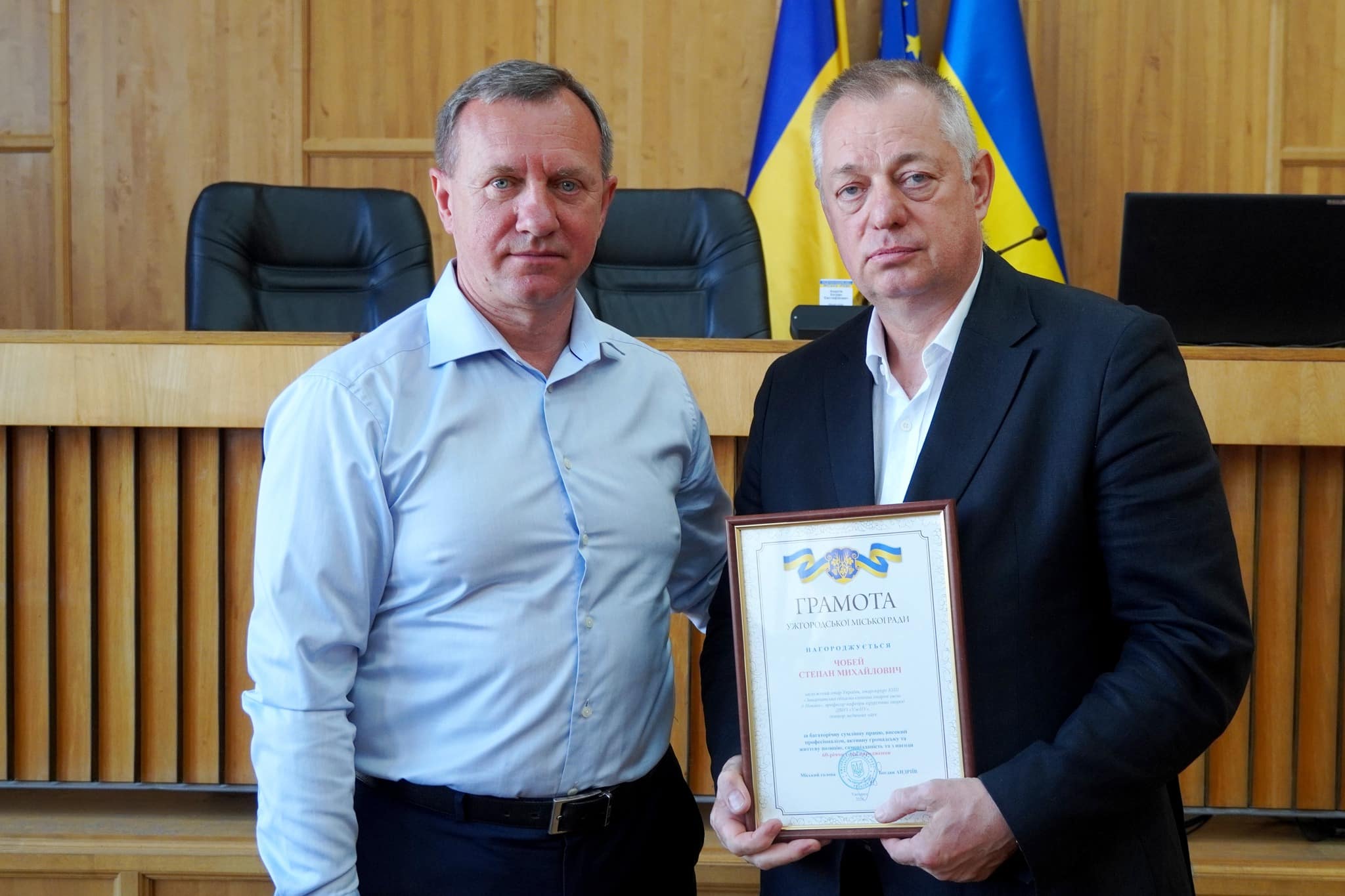 60-річний ювілей нещодавно відзначив Степан Чобей
