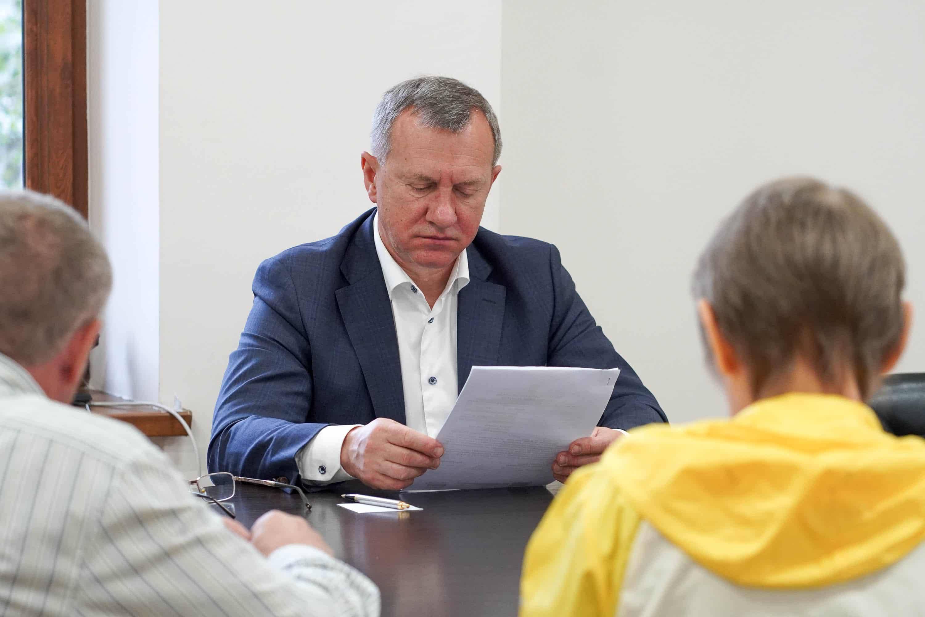 Міський голова Ужгорода Богдан Андріїв провів сьогодні черговий особистий прийом громадян