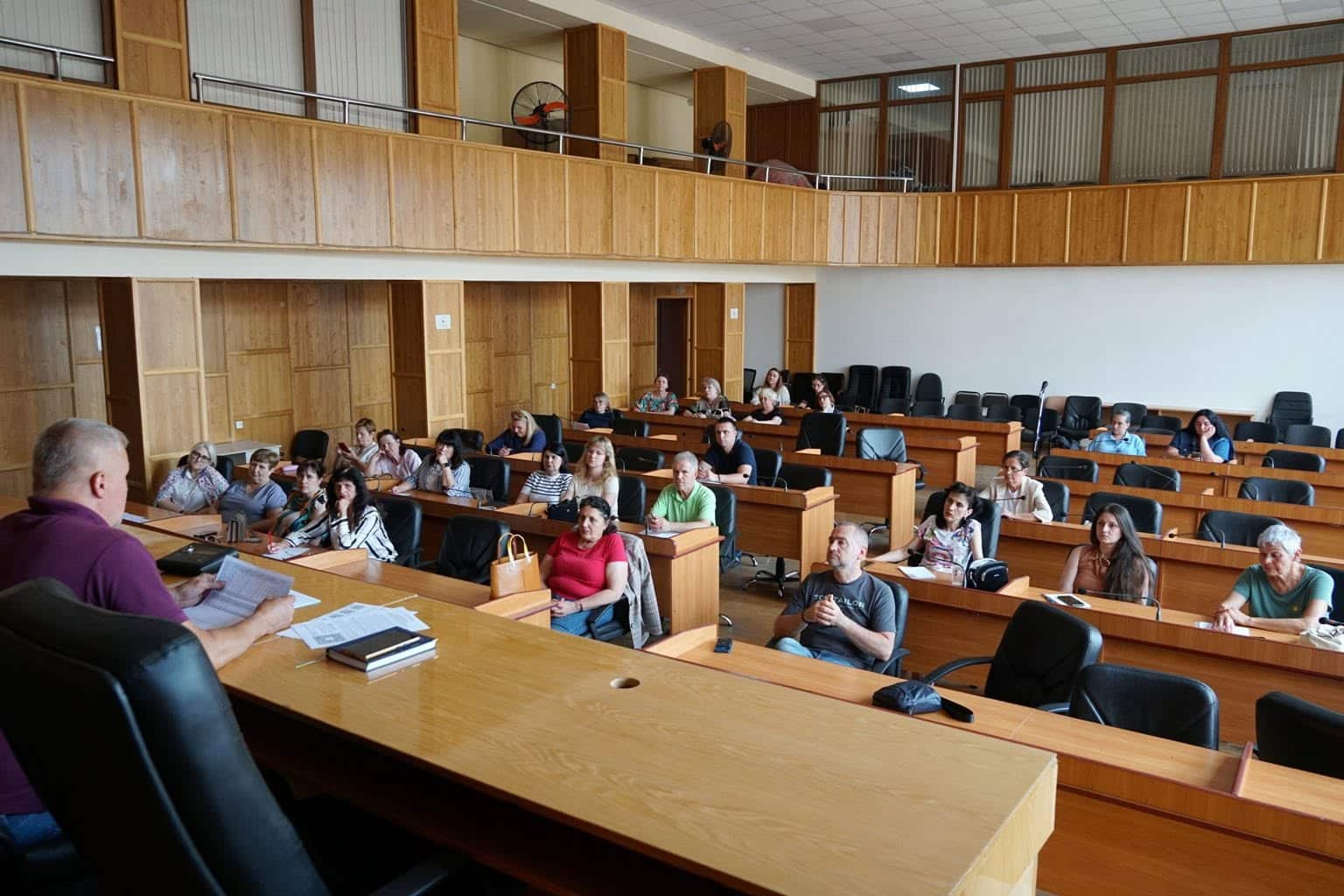 Засідання Ради голів ОСББ, ЖБК та БК провели днями в Ужгородській міській раді