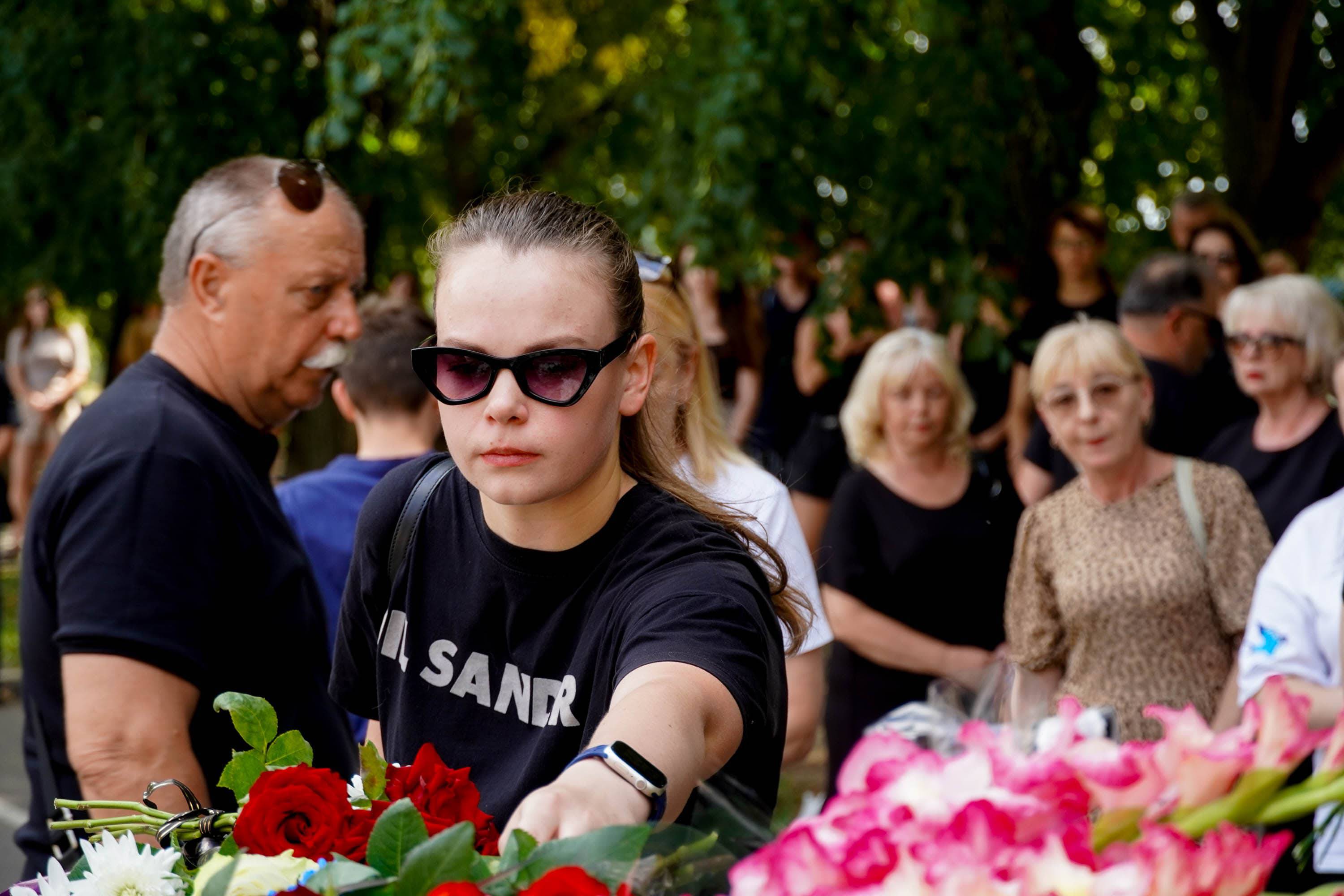 Сьогодні в Ужгороді провели в останню путь захисника України, сержанта Сергія Михайленка