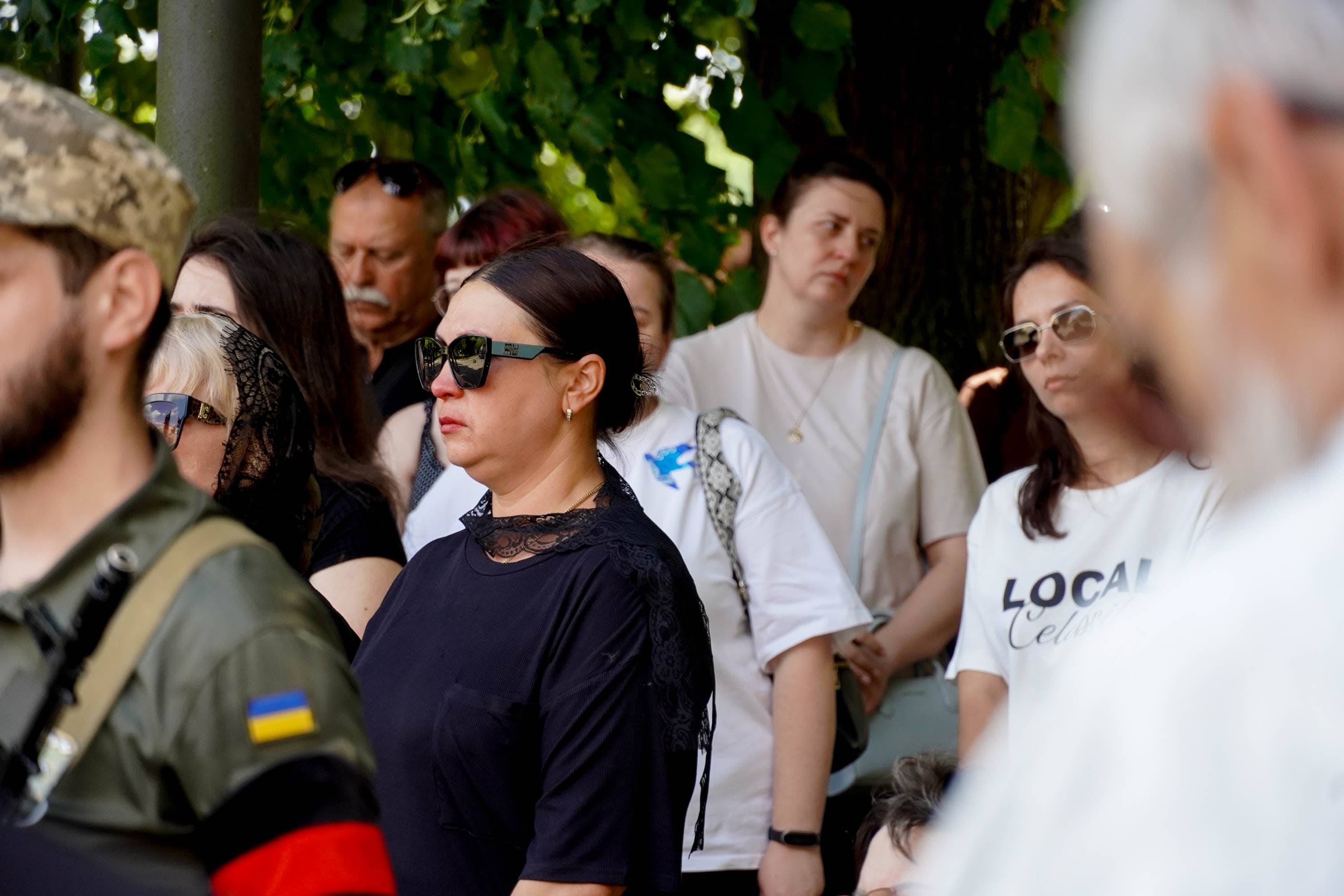 Сьогодні в Ужгороді провели в останню путь захисника України, сержанта Сергія Михайленка