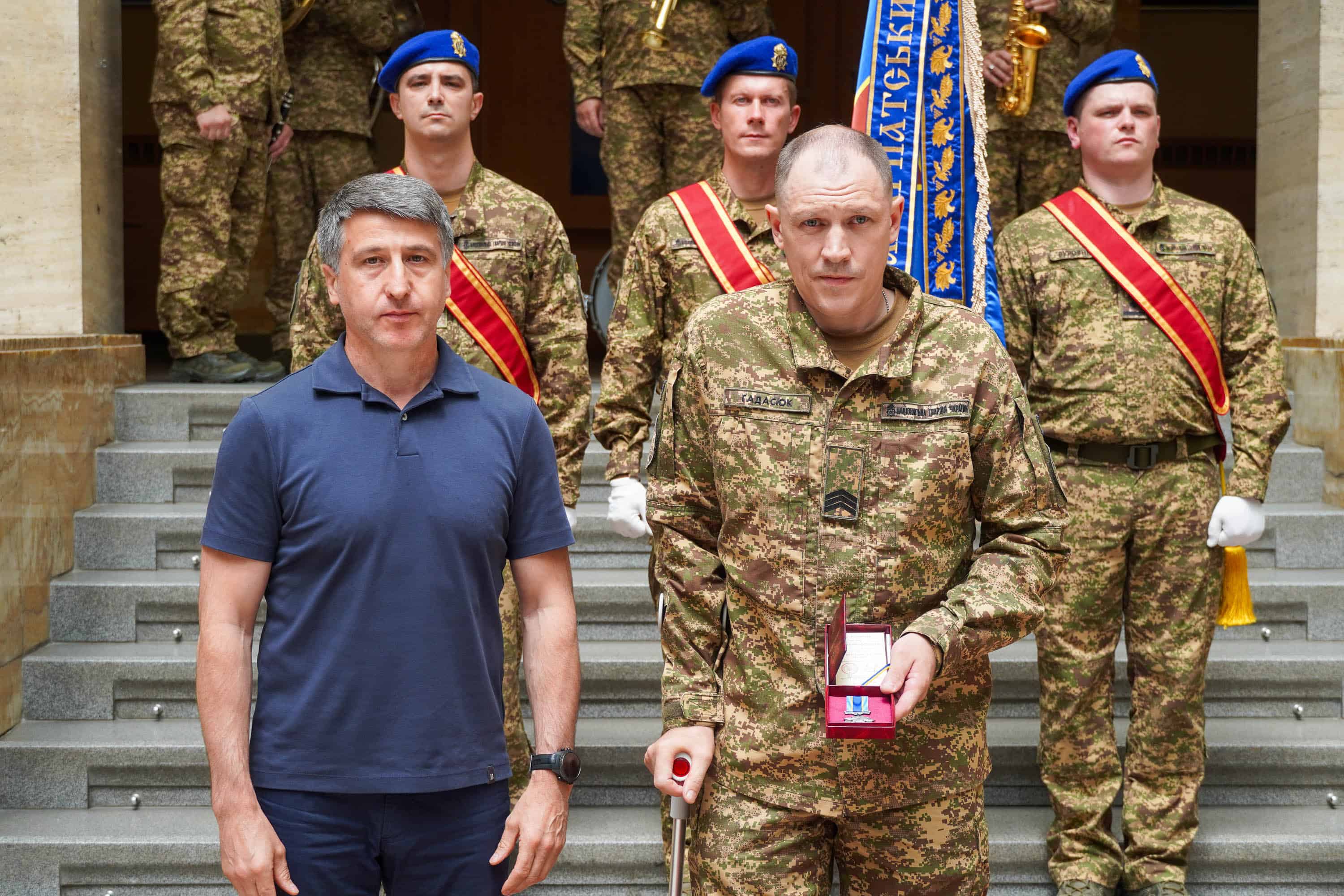 Нацгвардійців відзначили з нагоди Дня Конституції України
