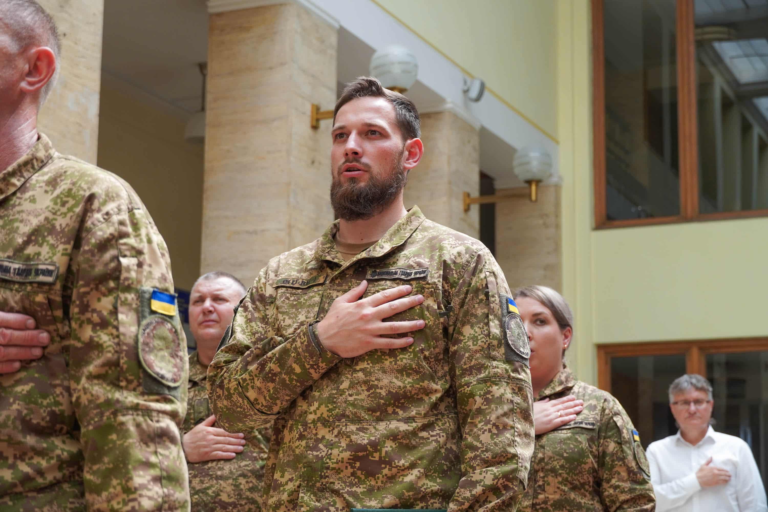 Нацгвардійців відзначили з нагоди Дня Конституції України