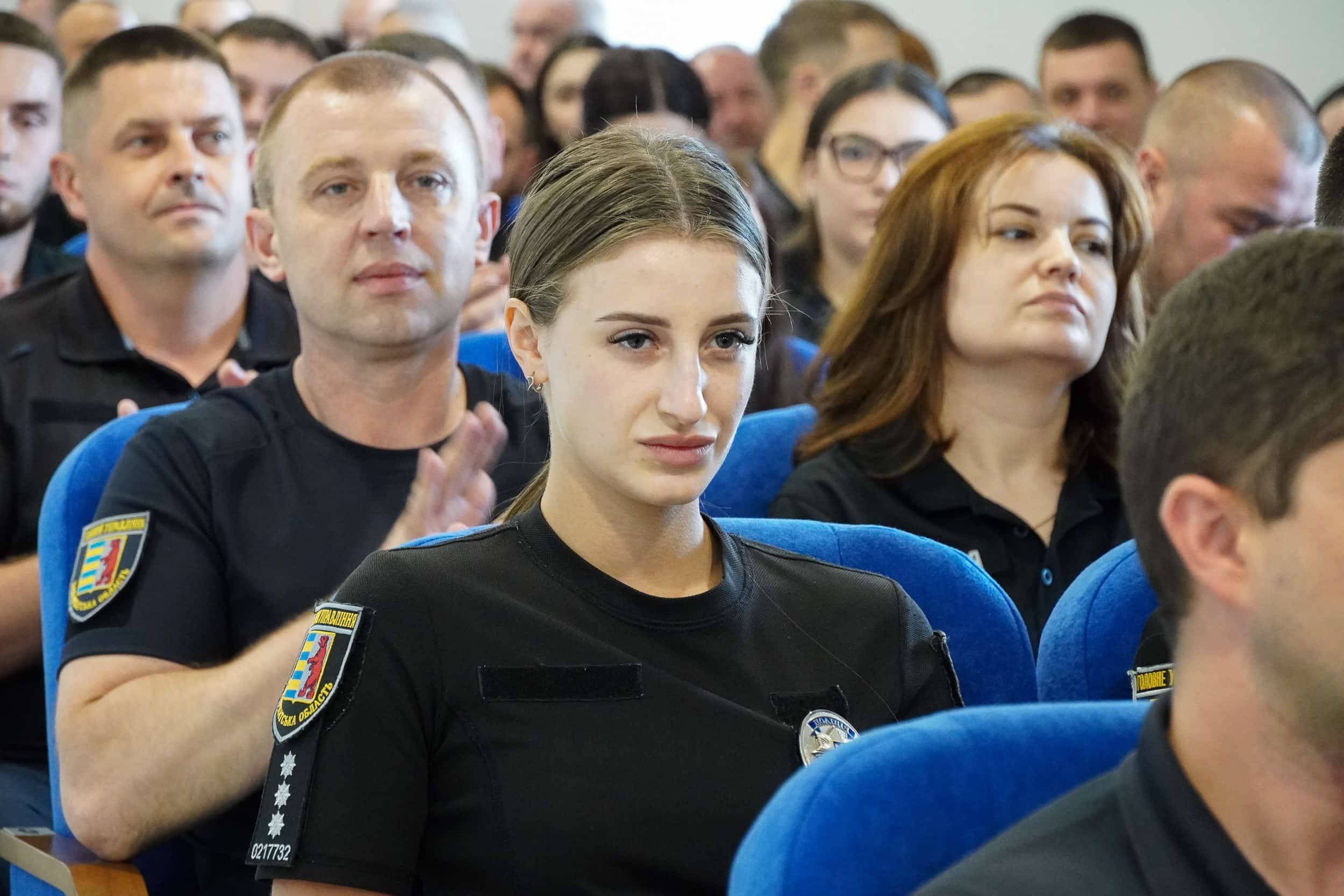 В Ужгороді правоохоронців привітали з 11-ю річницею створення Національної поліції України