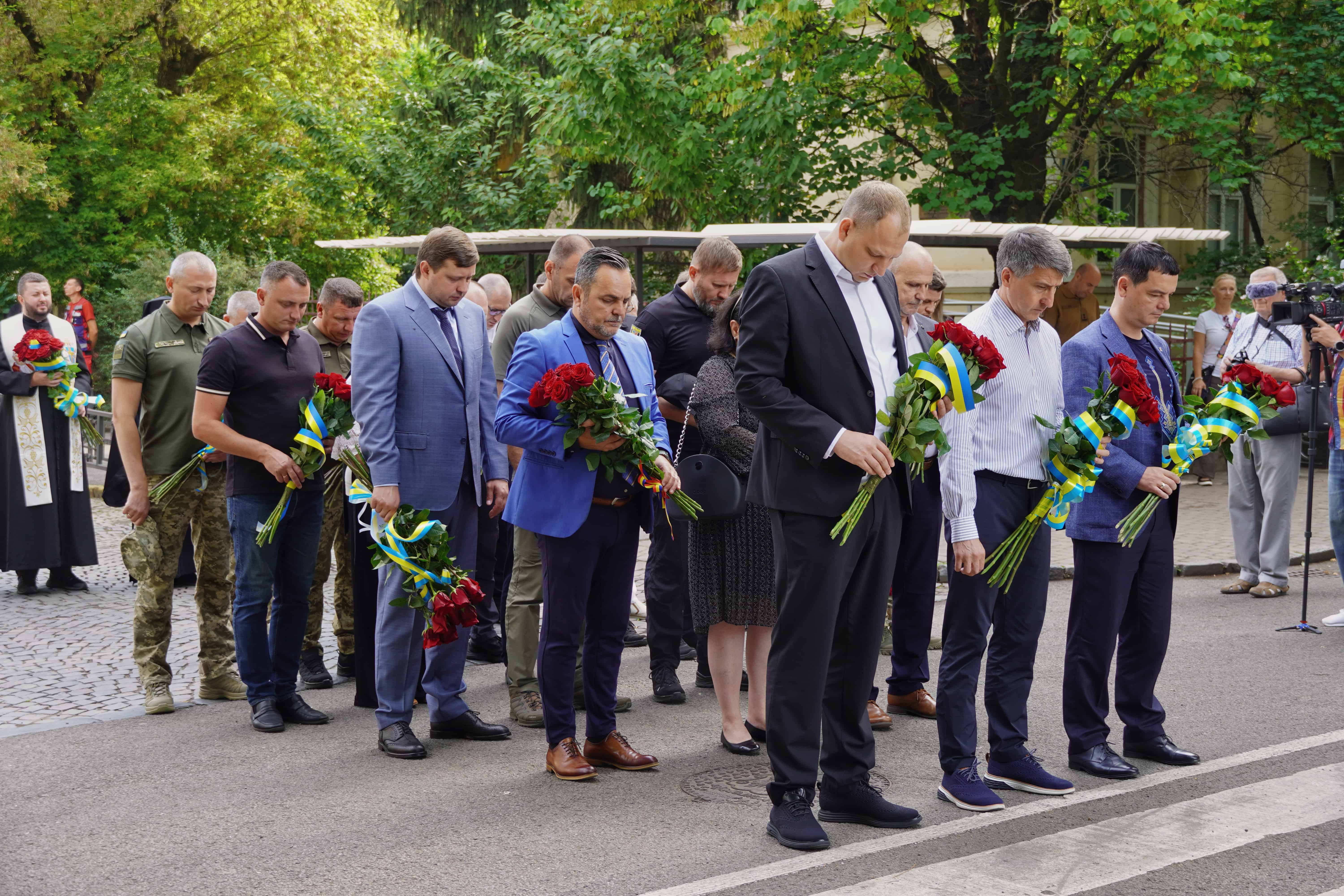 В Ужгороді відбулися урочистості з нагоди Дня Української Державності