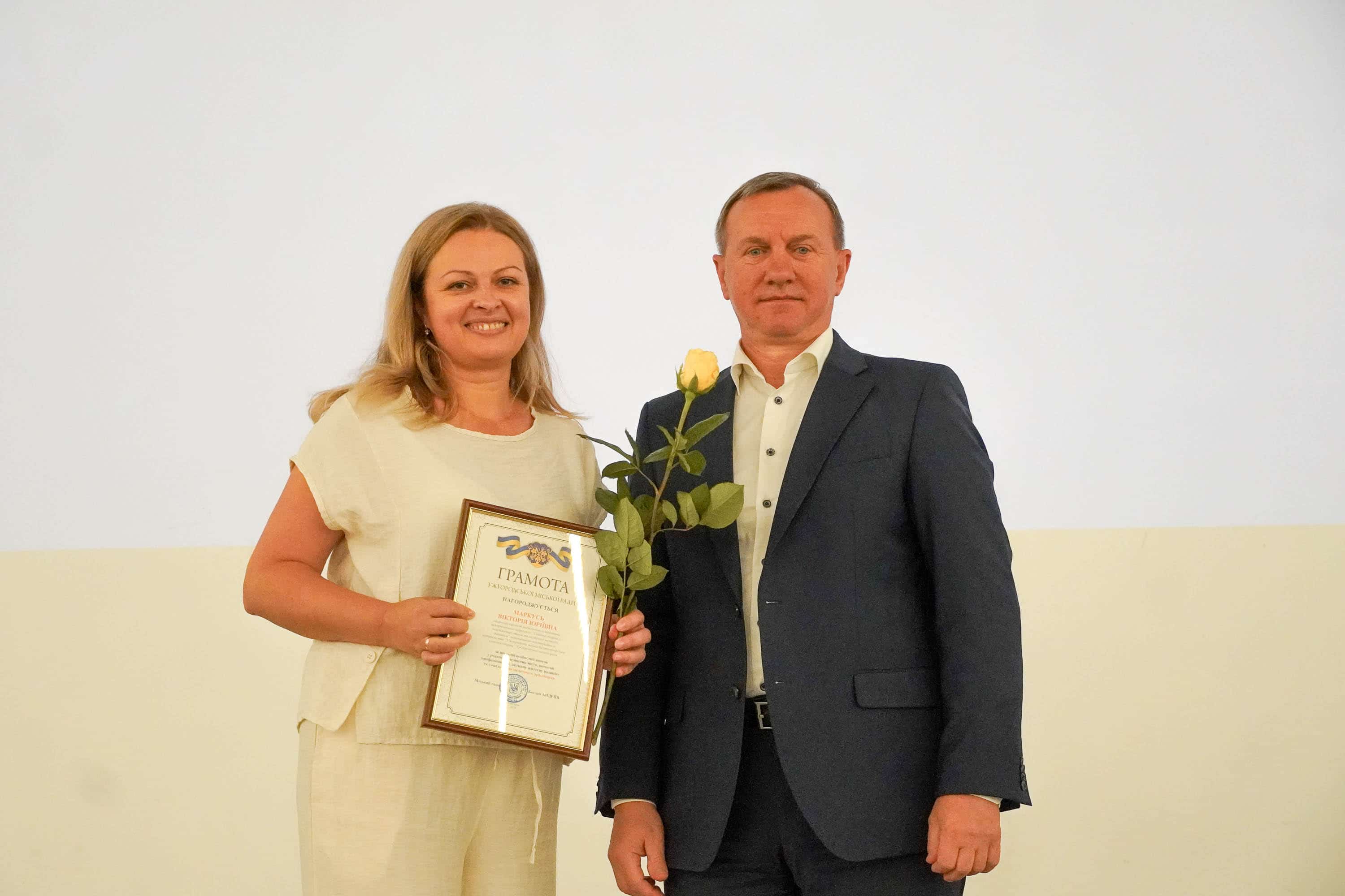 В Ужгороді привітали медичних працівників із професійним святом