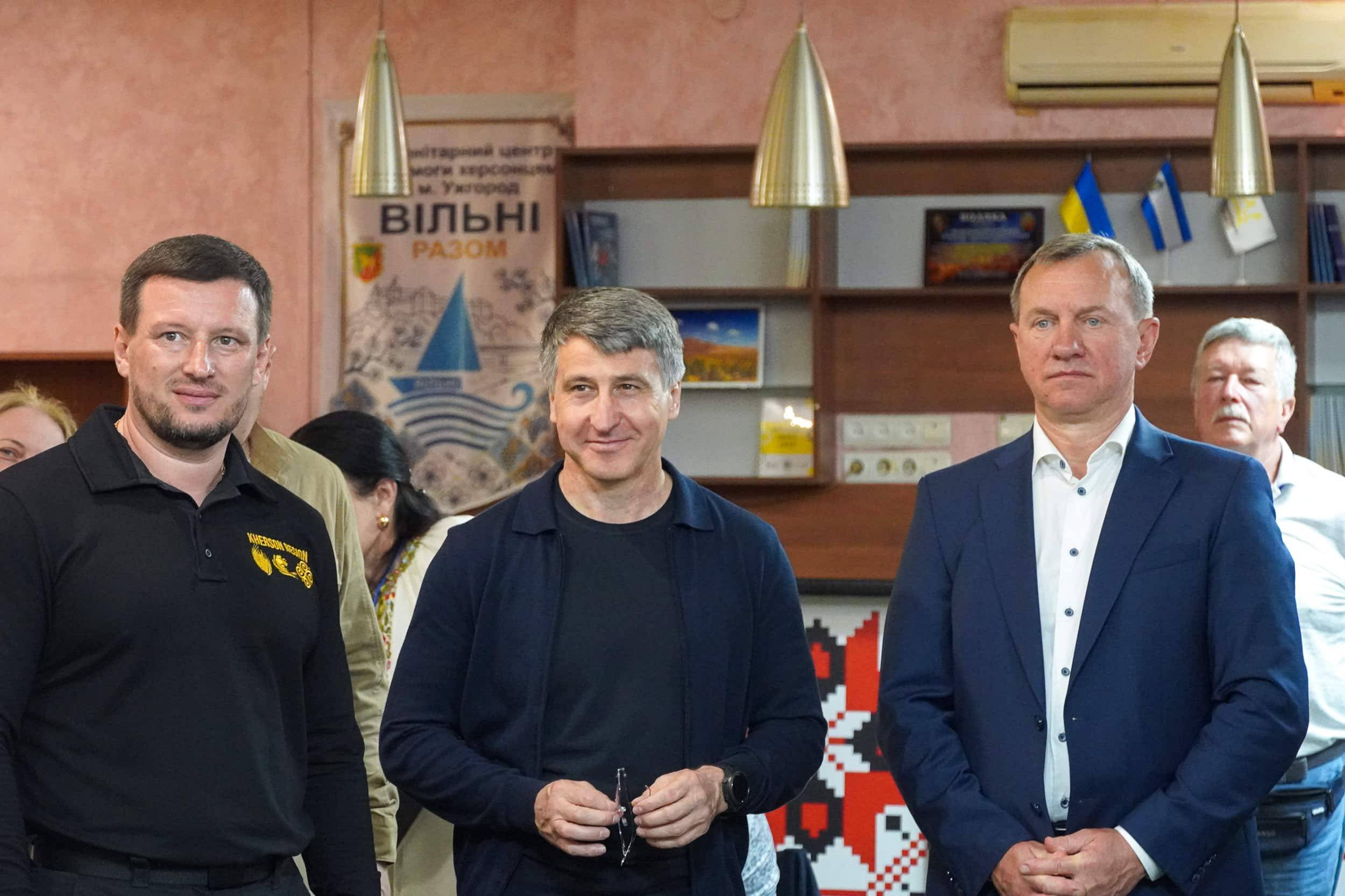 «Вільні разом»: в Ужгороді відкрили осередoк підтримки для херсонців