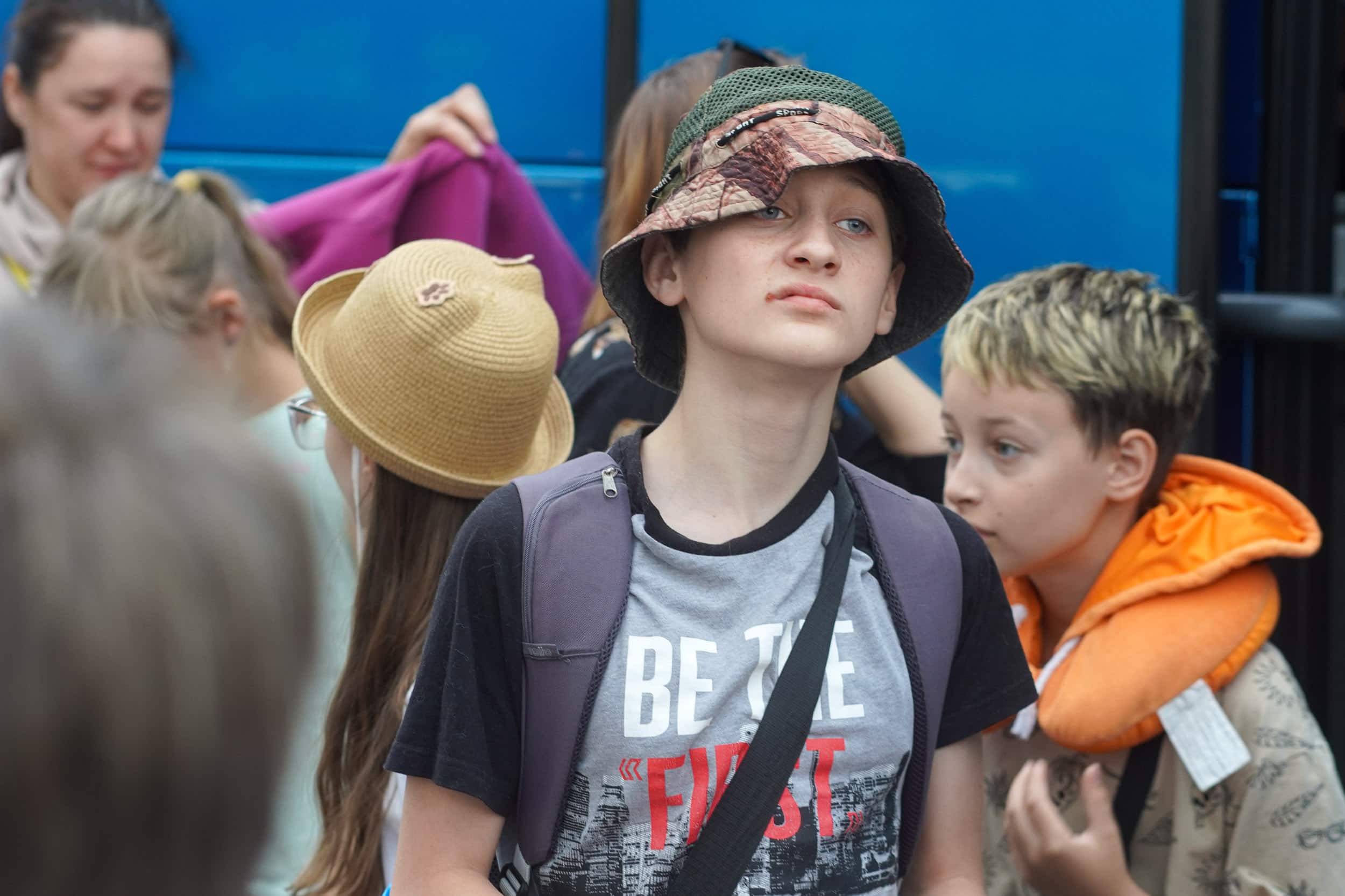 Сьогодні 48 дітей із Ужгорода вирушили на відпочинок до Угорщини