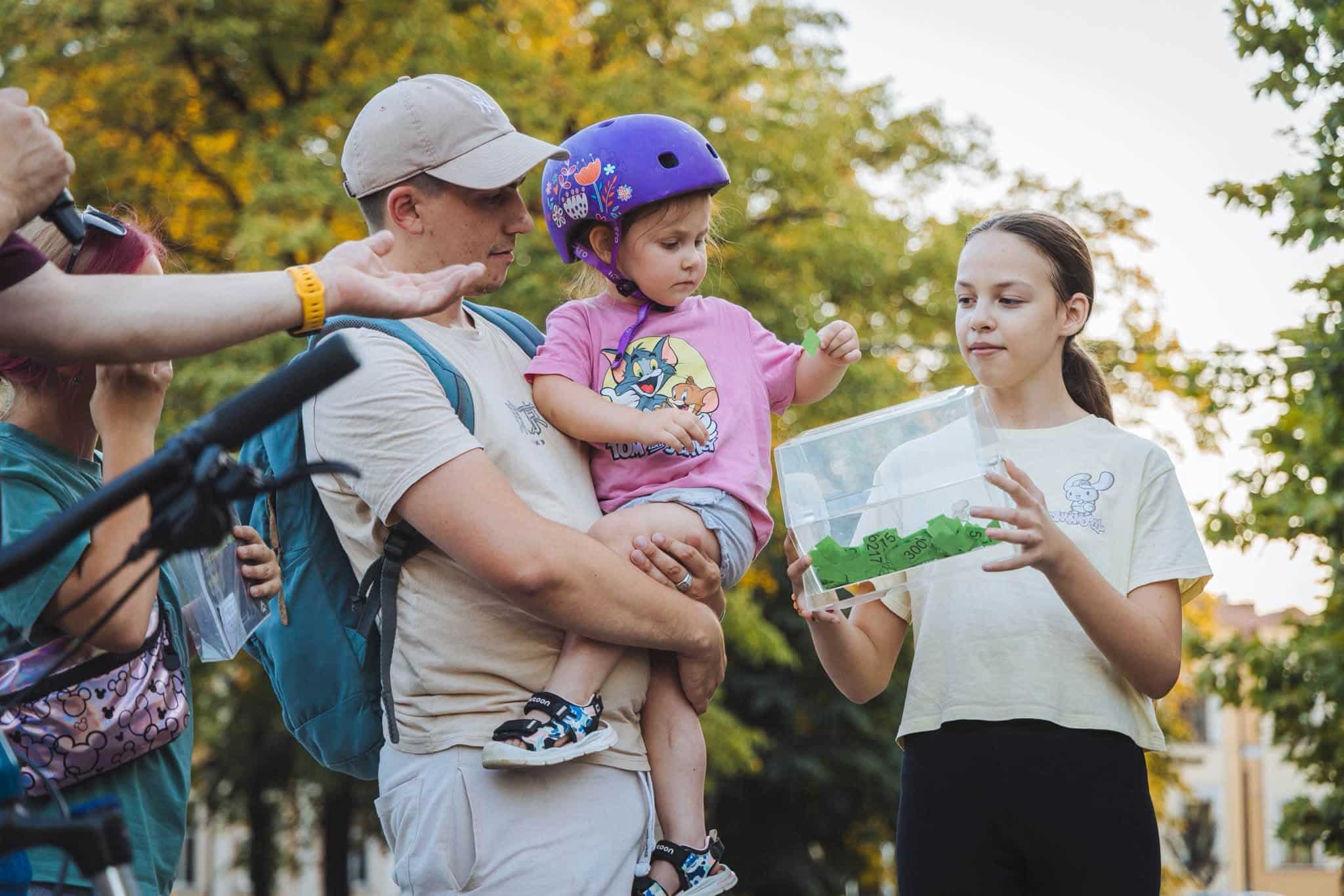 75 351 гривню зібрали в Ужгороді під час благодійного велозаїзду Big Сity Ride