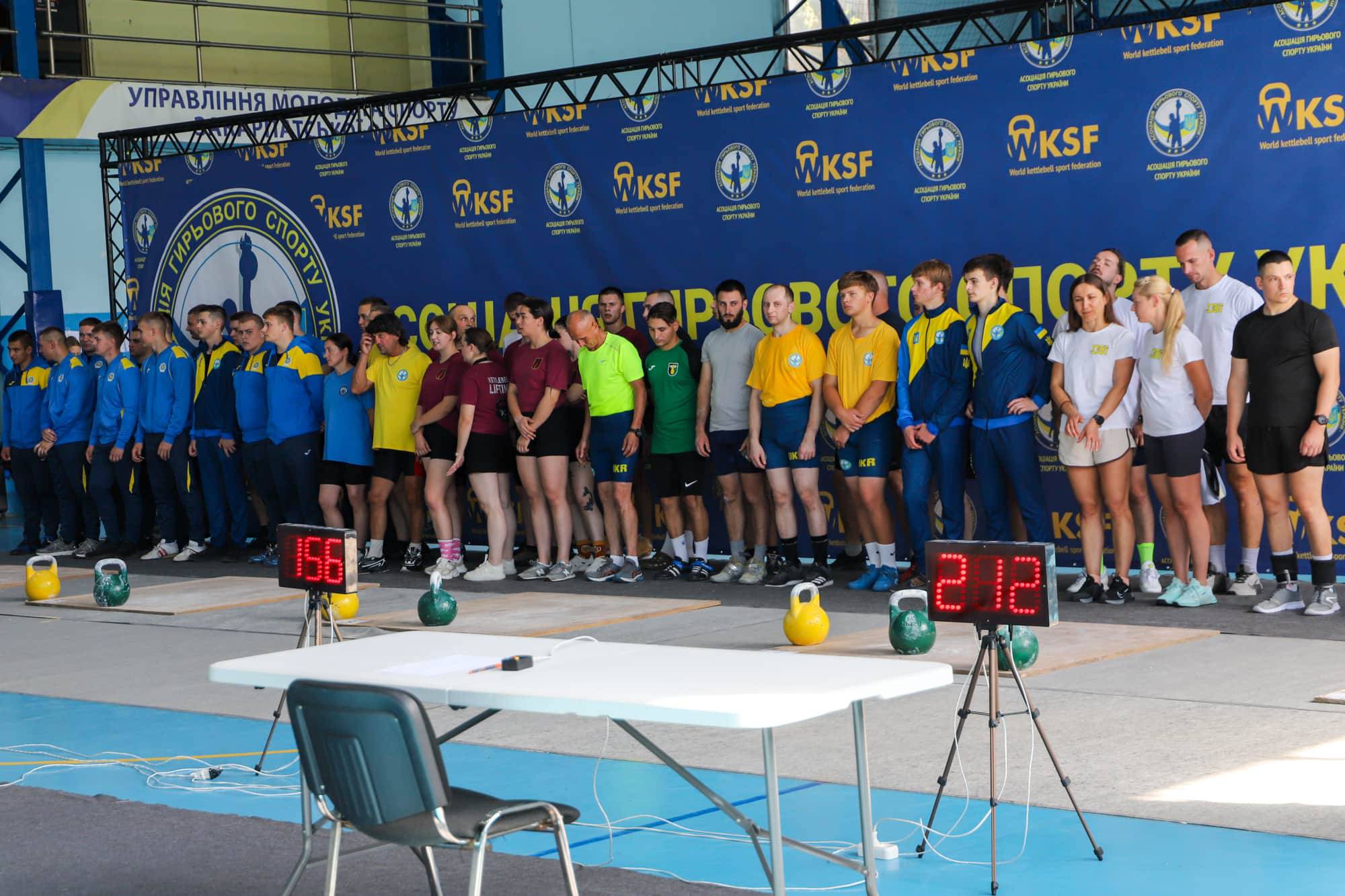 Ужгород прийняв Всеукраїнські змагання з гирьового спорту «Кубок Незалежності»