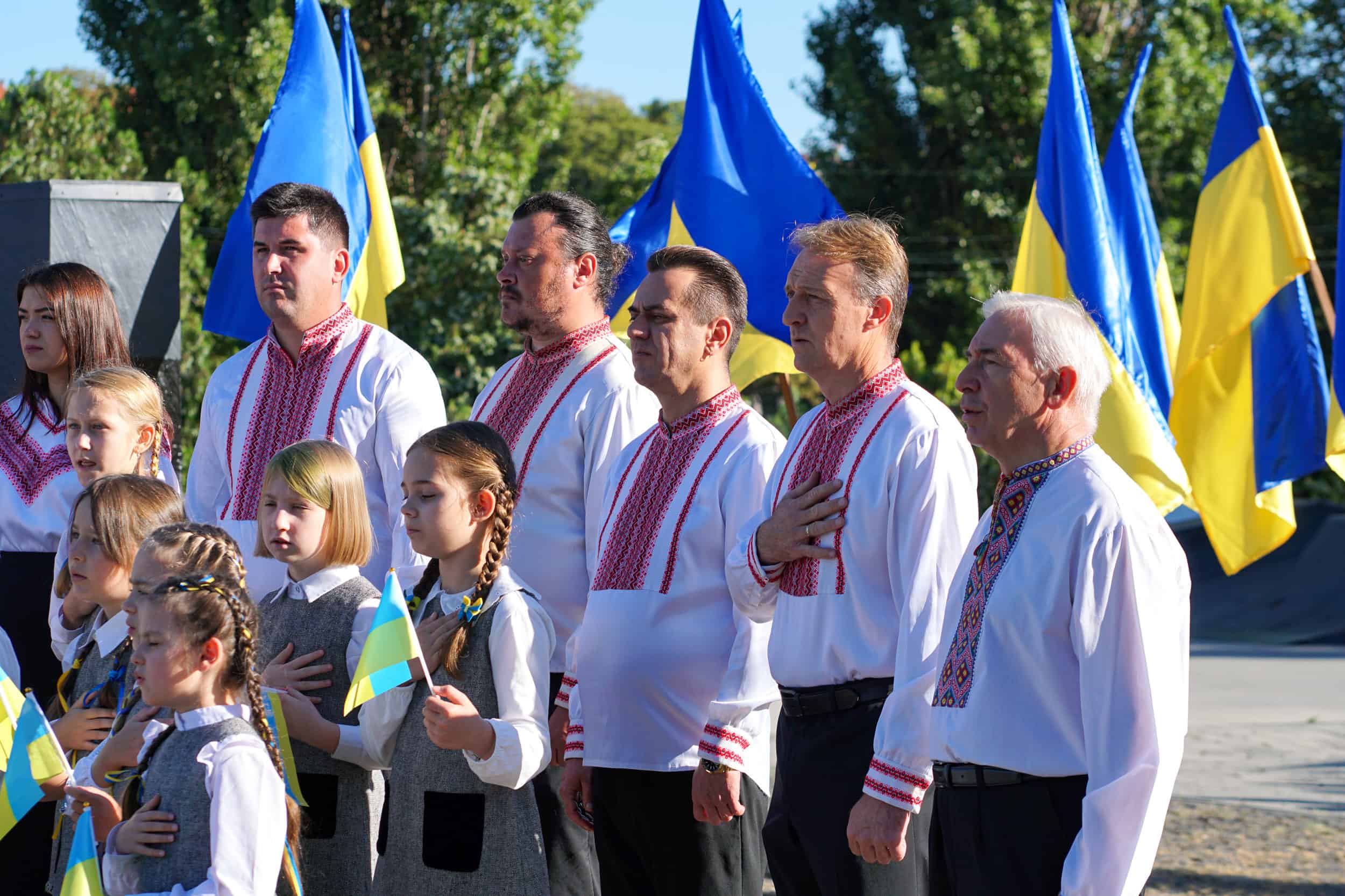 Ужгород разом з усією країною відзначає День Прапора