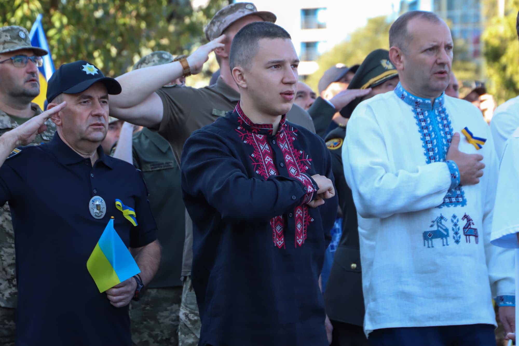 Ужгород разом з усією країною відзначає День Прапора