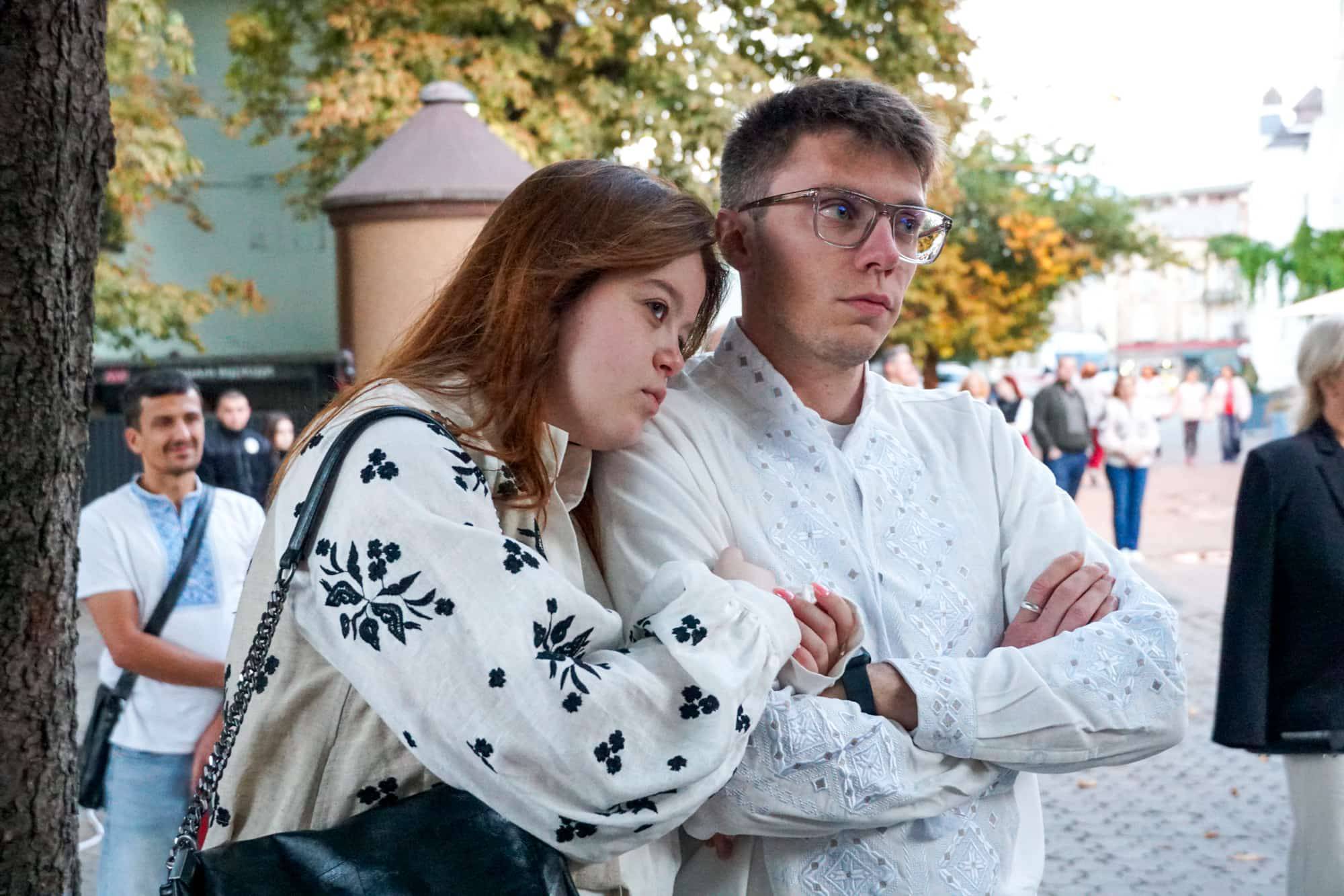 Світанок 35-го Дня Незалежності України в Ужгороді зустріли спільною молитвою
