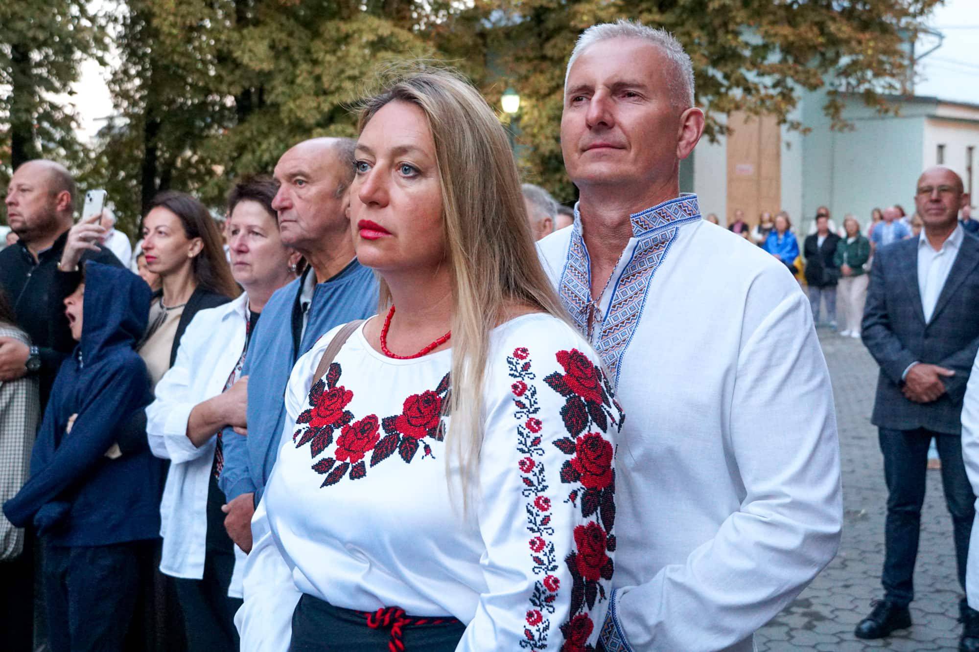 Світанок 35-го Дня Незалежності України в Ужгороді зустріли спільною молитвою