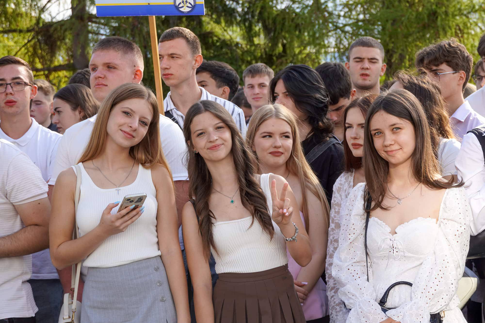 В УжНУ урочисто посвятили першокурсників у студенти