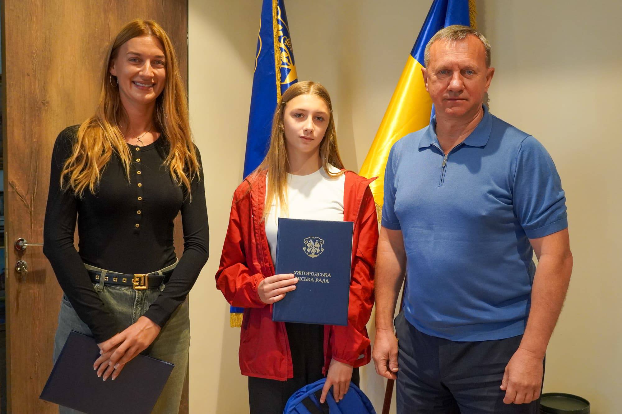 В Ужгороді відзначили юних спортсменів та їхніх наставників, які гідно представили місто й Україну на 58-х Міжнародних дитячих іграх