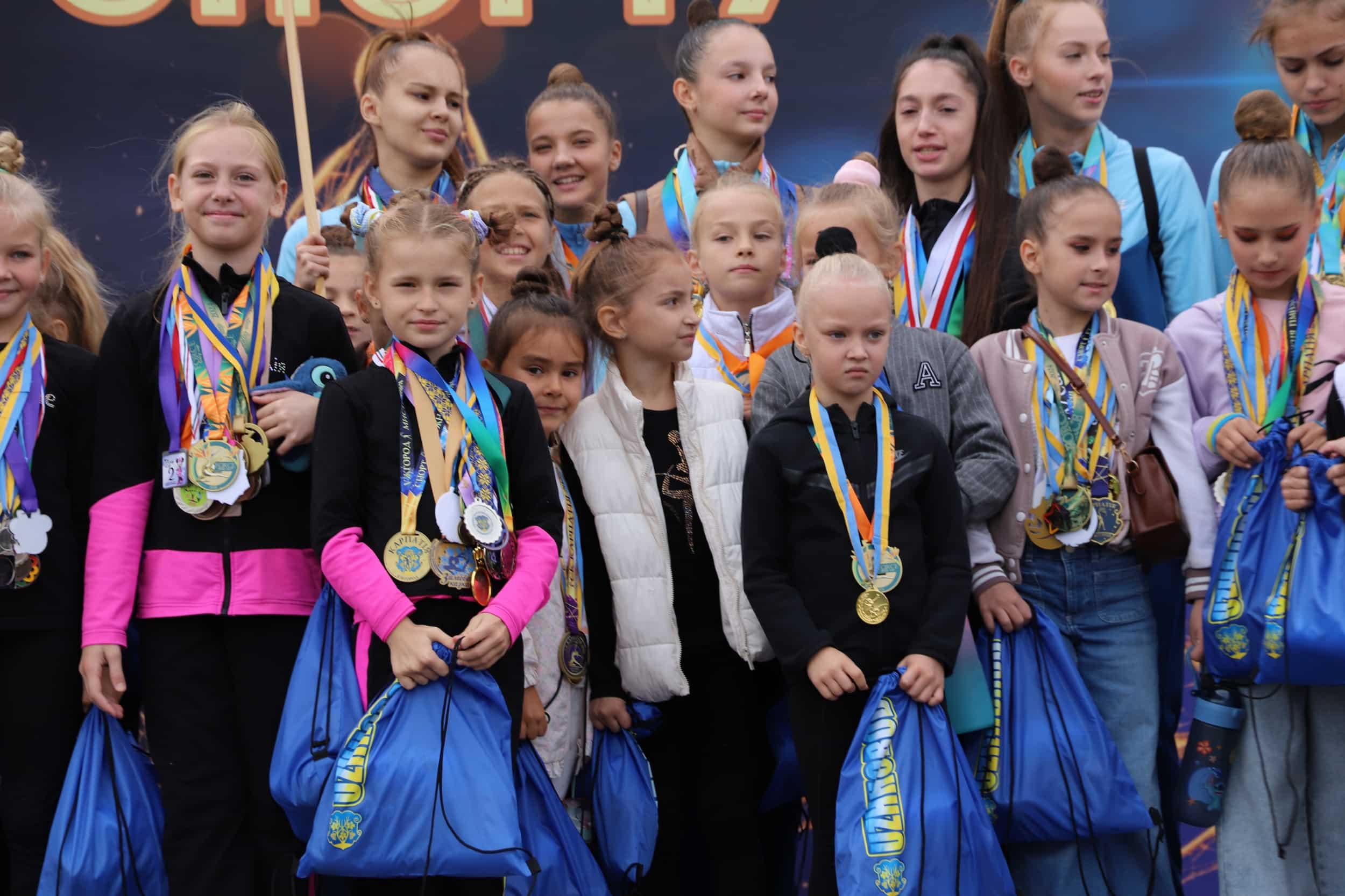 Близько 800 спортсменів пройшли центром Ужгорода під час «Ходи чемпіонів»