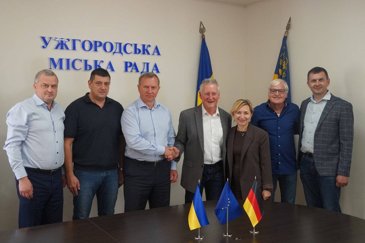 Делегація з німецького міста Фюрт відвідала Ужгородську міську раду з робочим візитом