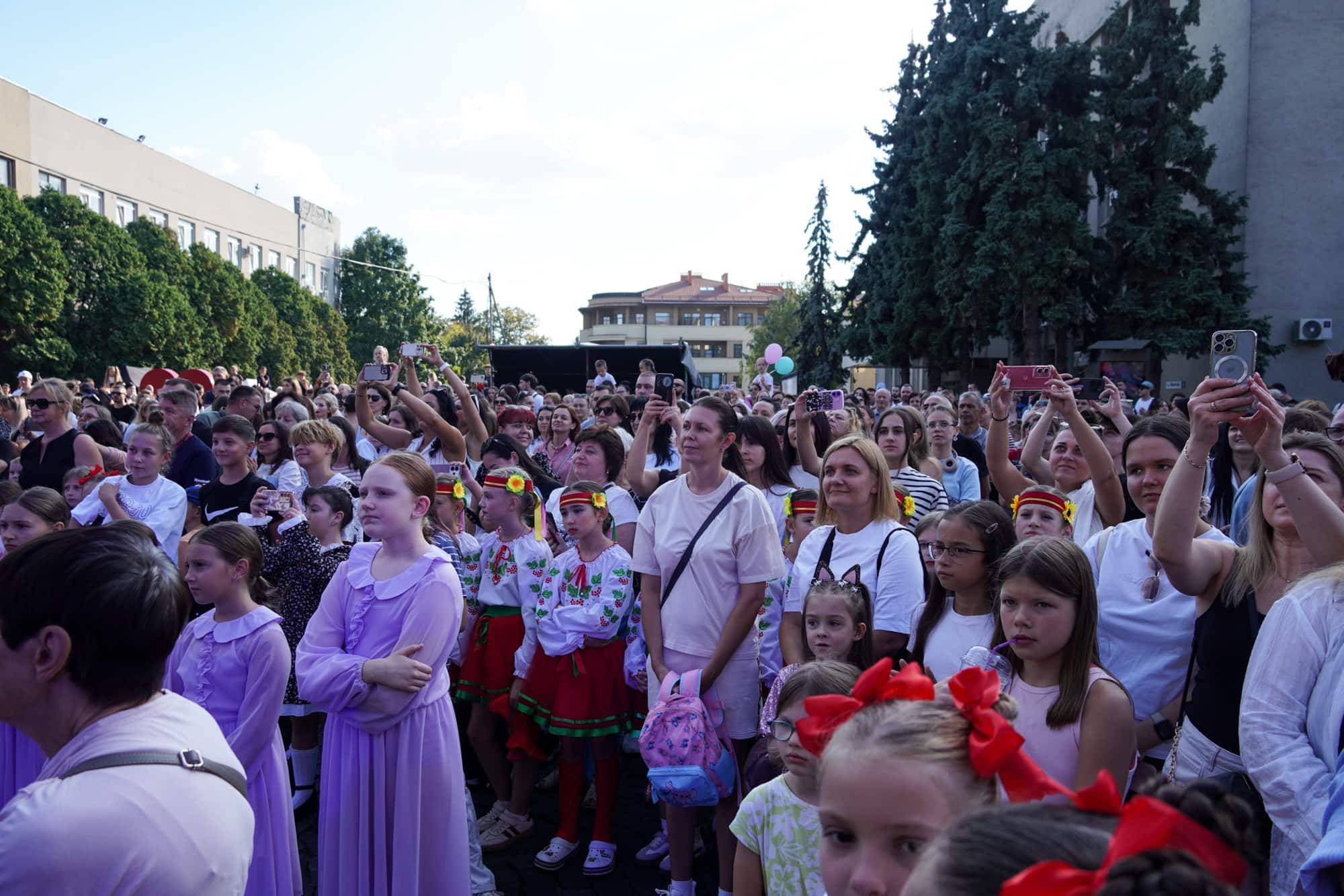 Від народних танців до джазу: в Ужгороді відбувся концерт до 1133-річчя міста