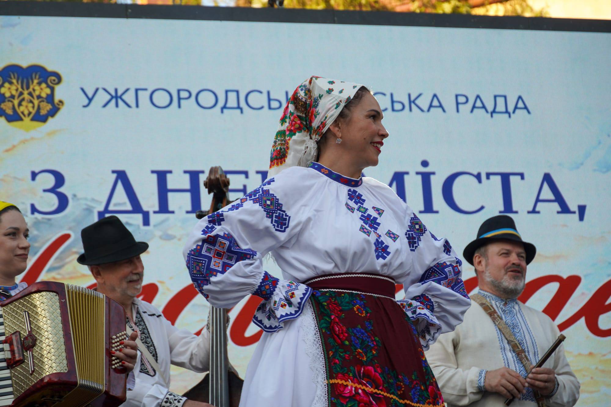 Від народних танців до джазу: в Ужгороді відбувся концерт до 1133-річчя міста