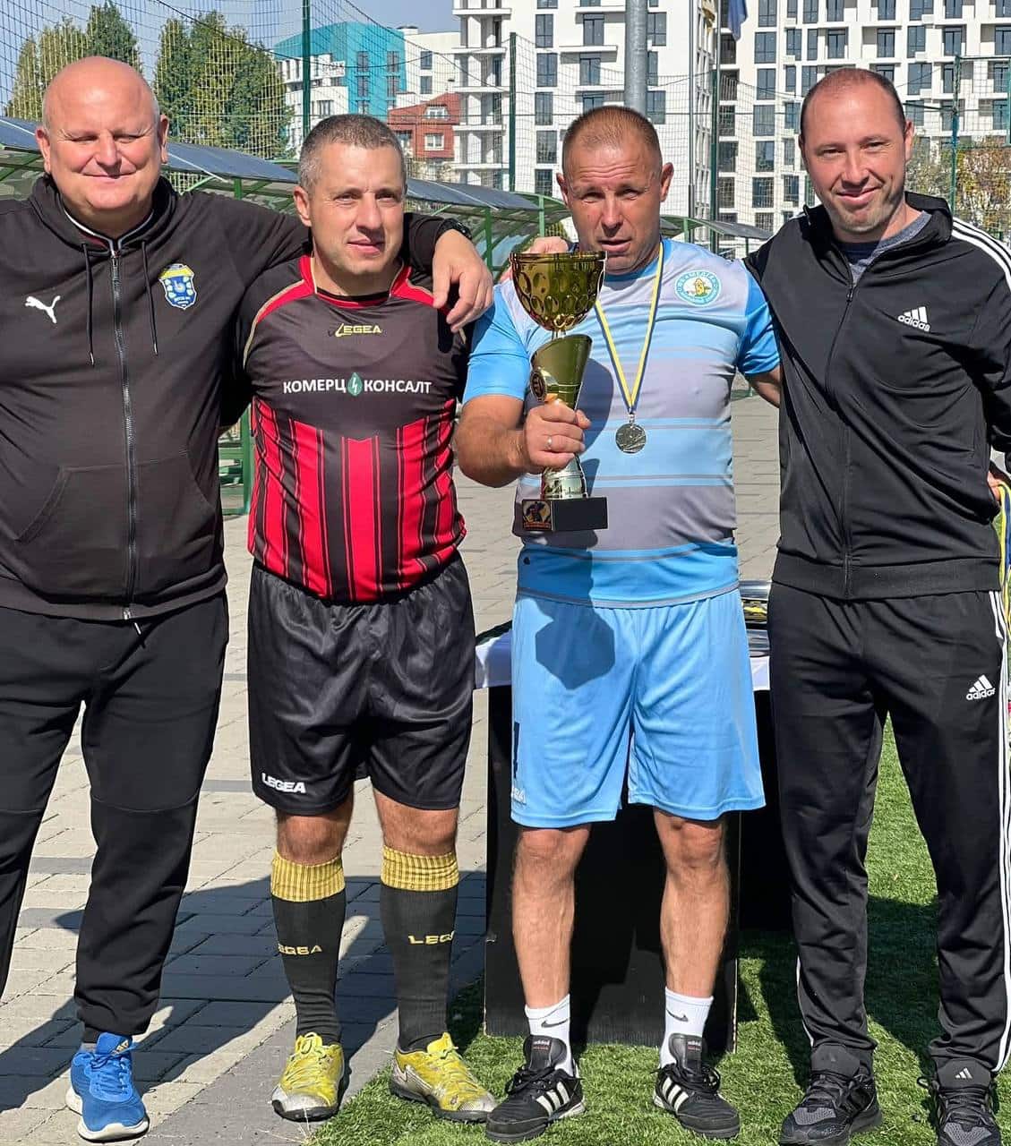 Футбольний турнір серед ветеранів 45+ пам’яті Юрія Мандича відбувся на стадіоні «Авангард» в Ужгороді