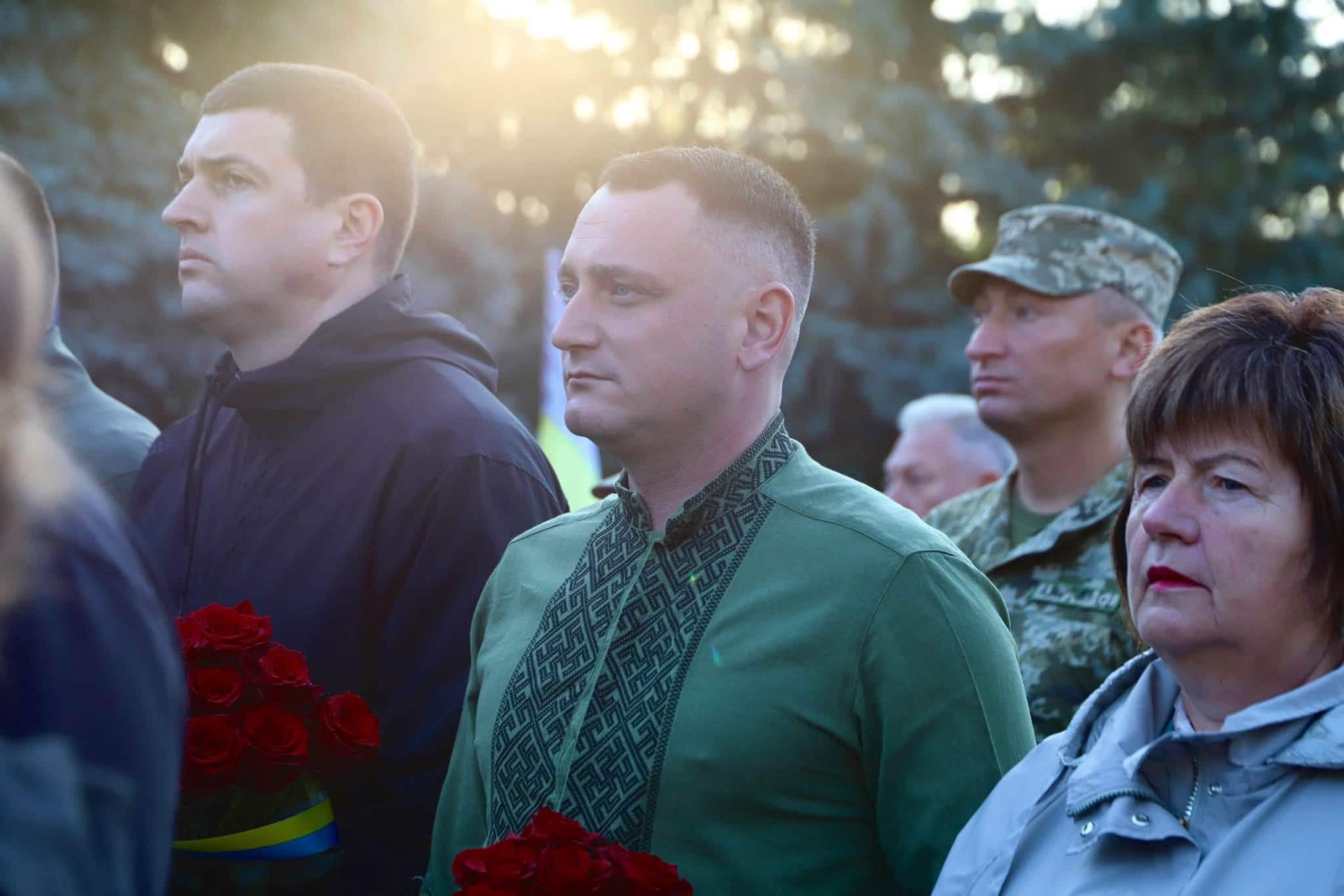 Сьогодні, 1 жовтня, у День захисників та захисниць України, вшанували пам'ять полеглих воїнів на Пагорбі Слави