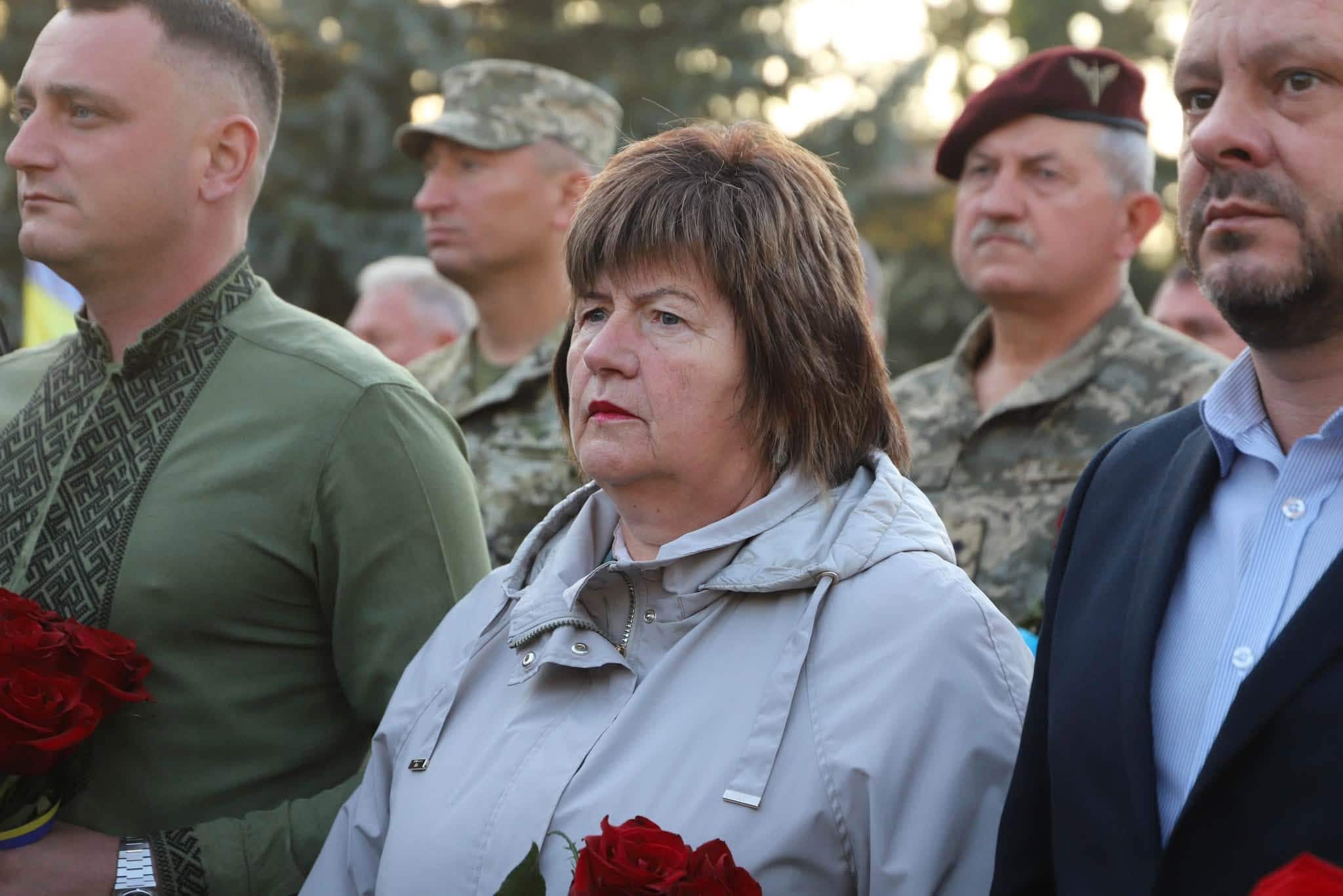 Сьогодні, 1 жовтня, у День захисників та захисниць України, вшанували пам'ять полеглих воїнів на Пагорбі Слави