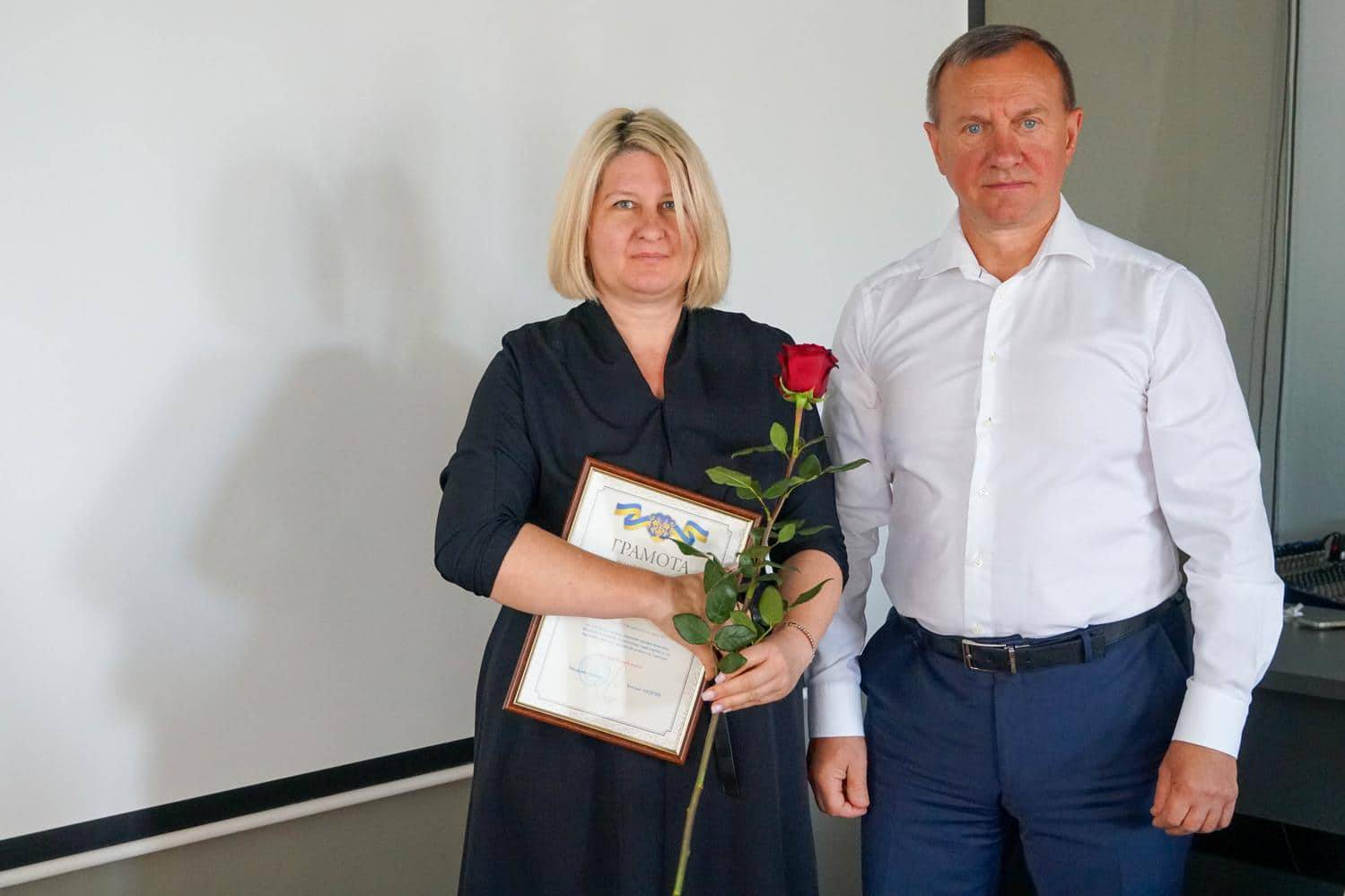 У міськраді привітали педагогів із Днем працівників освіти та Всеукраїнським днем дошкілля