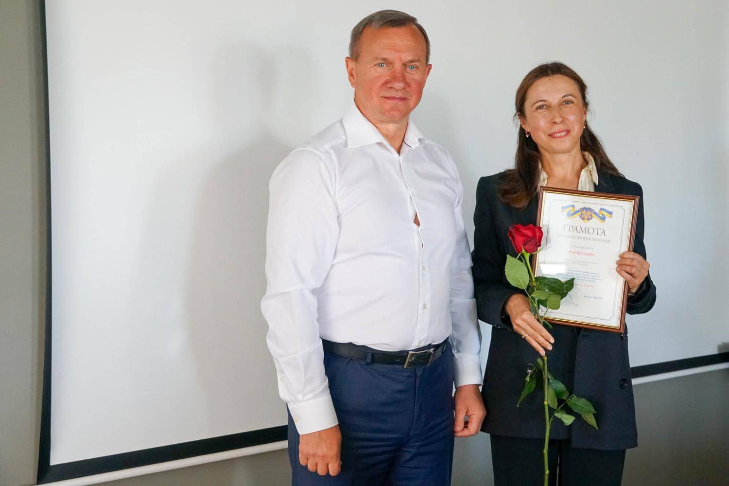 У міськраді привітали педагогів із Днем працівників освіти та Всеукраїнським днем дошкілля