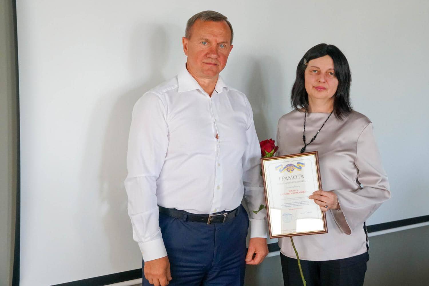 У міськраді привітали педагогів із Днем працівників освіти та Всеукраїнським днем дошкілля