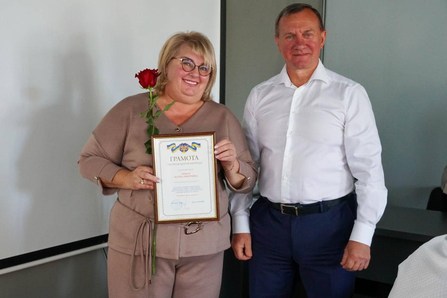 У міськраді привітали педагогів із Днем працівників освіти та Всеукраїнським днем дошкілля