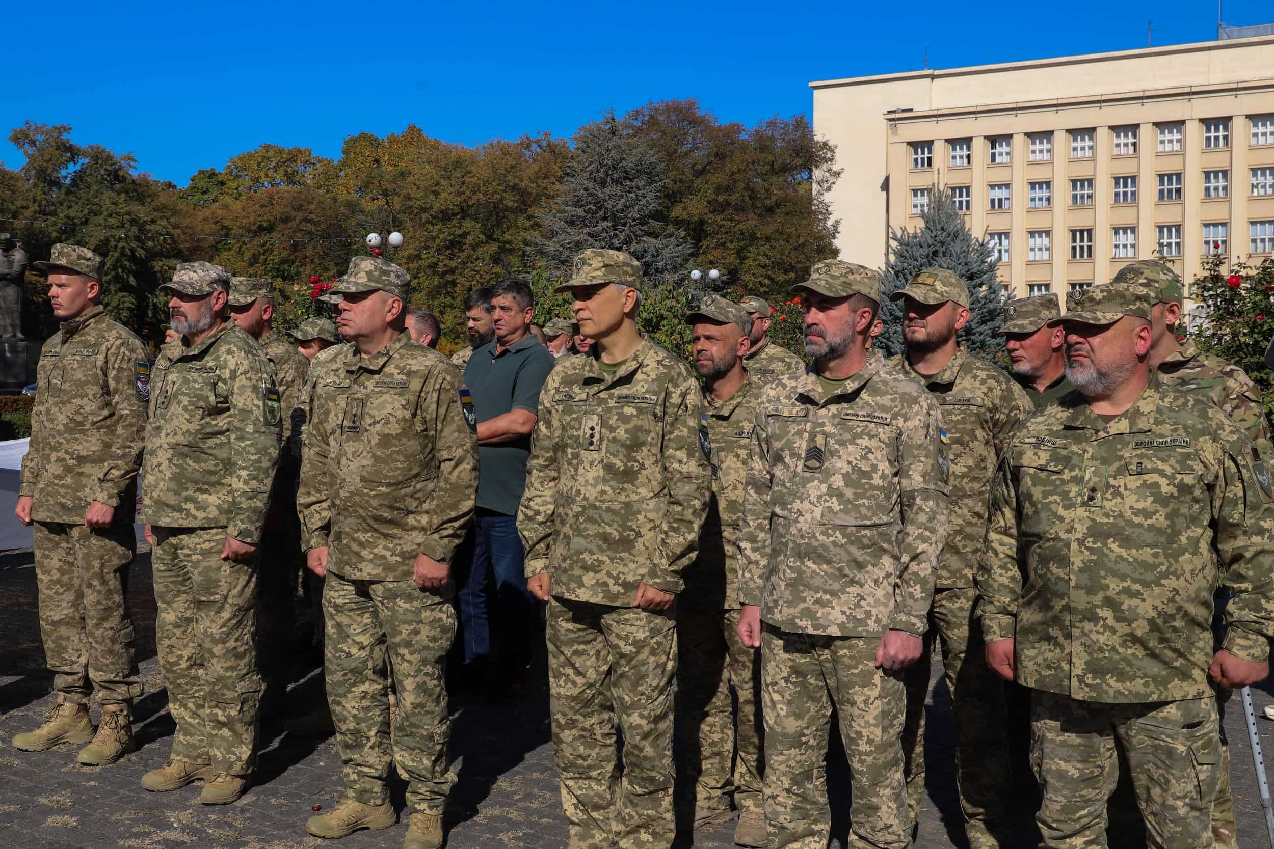 В Ужгороді відбулися урочистості з нагоди Дня територіальної оборони