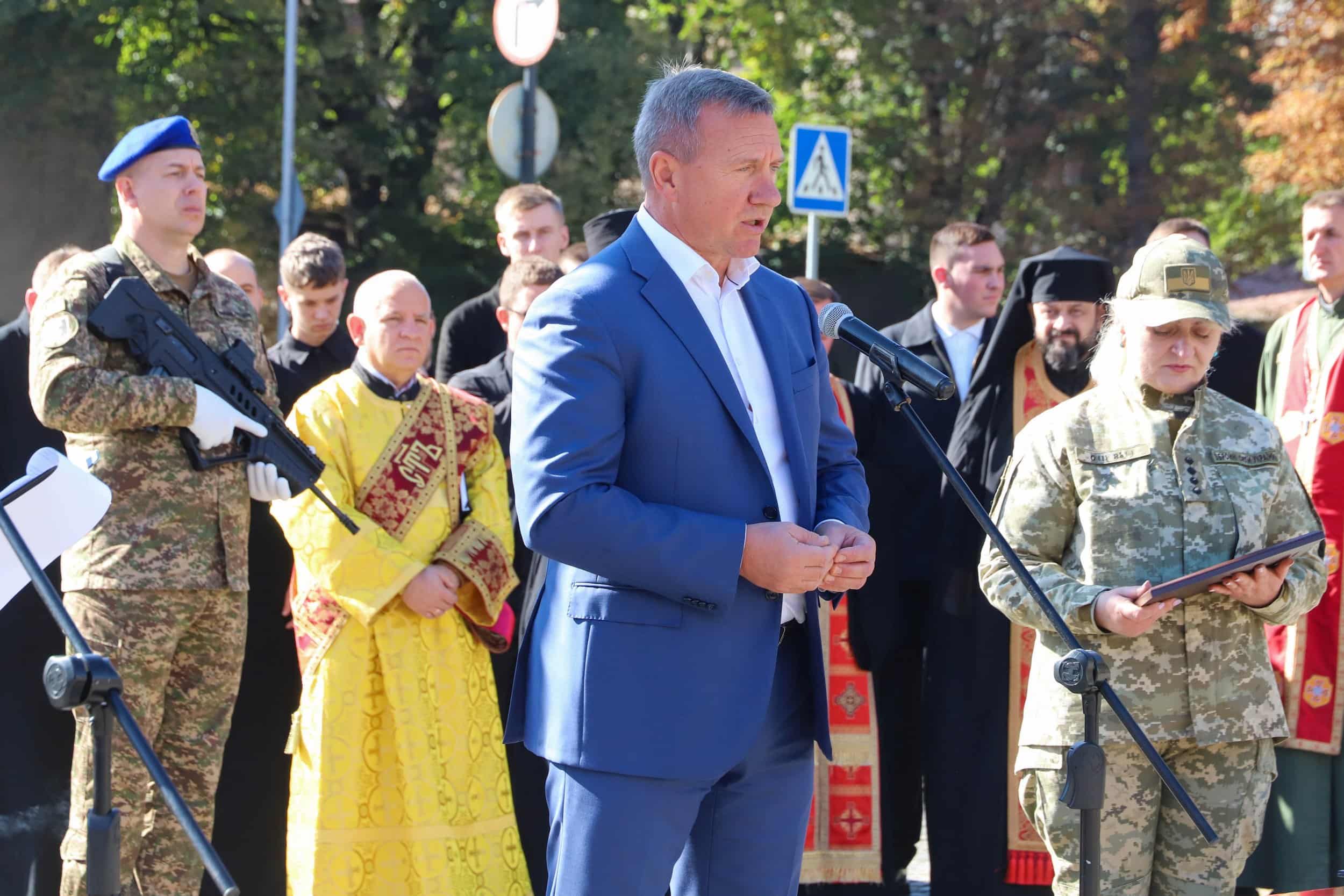 В Ужгороді відбулися урочистості з нагоди Дня територіальної оборони