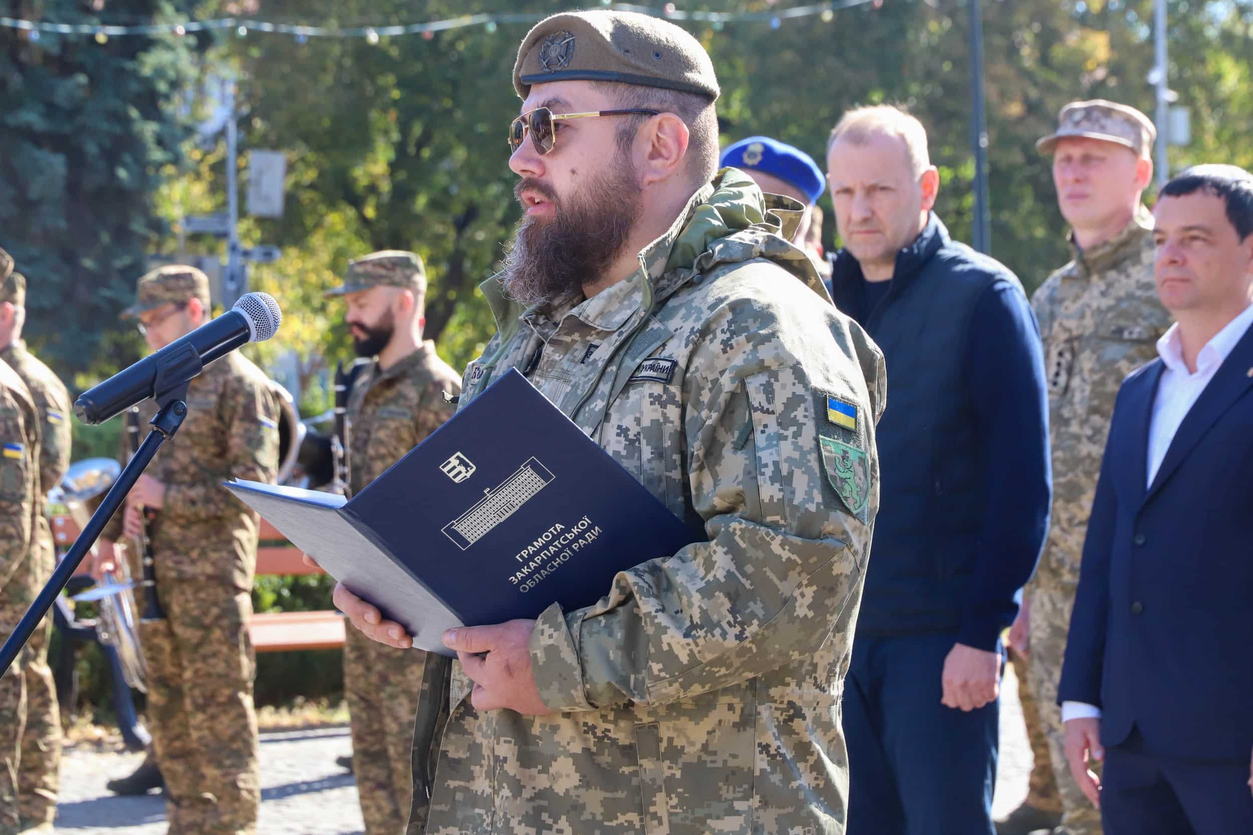 В Ужгороді відбулися урочистості з нагоди Дня територіальної оборони