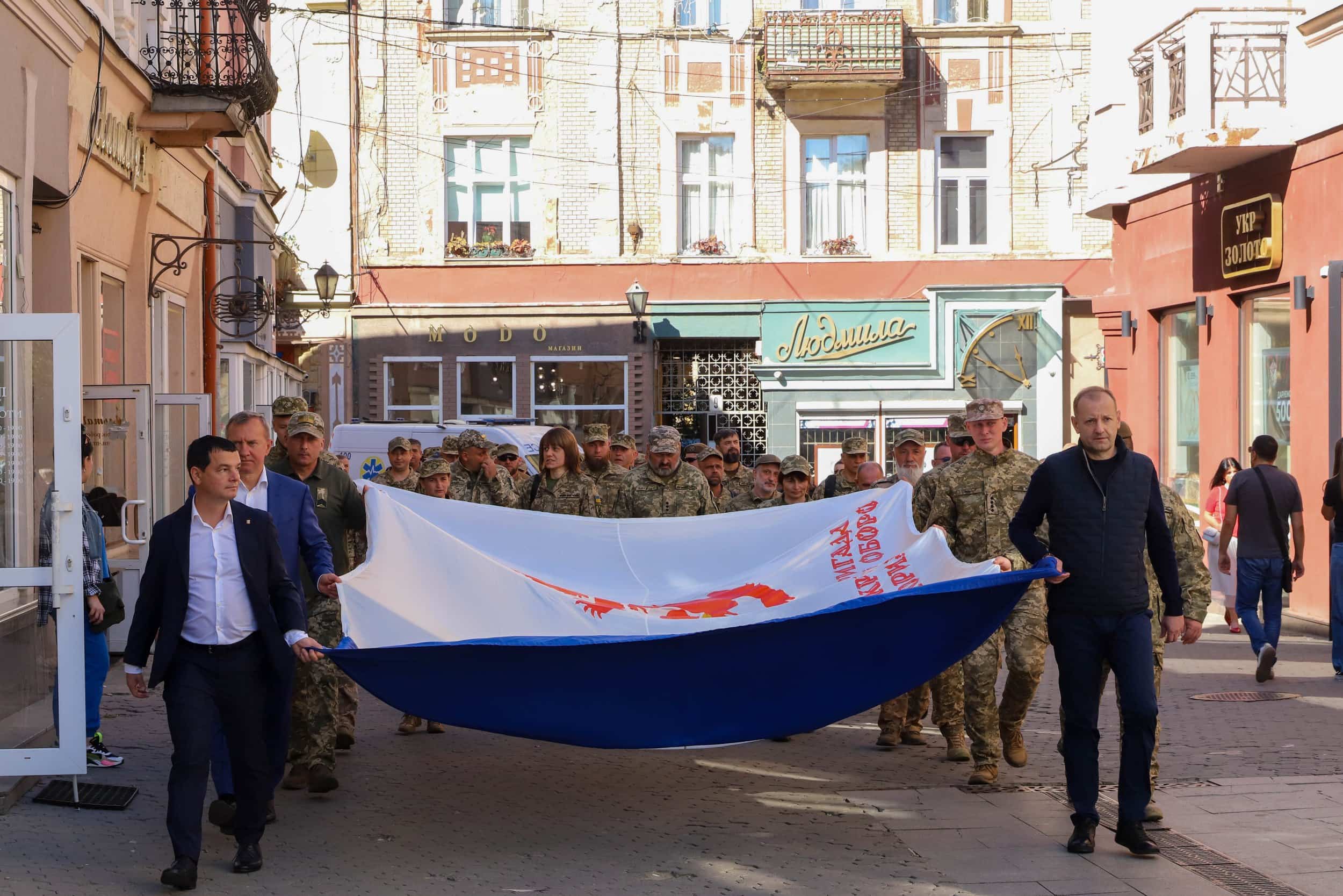 В Ужгороді відбулися урочистості з нагоди Дня територіальної оборони