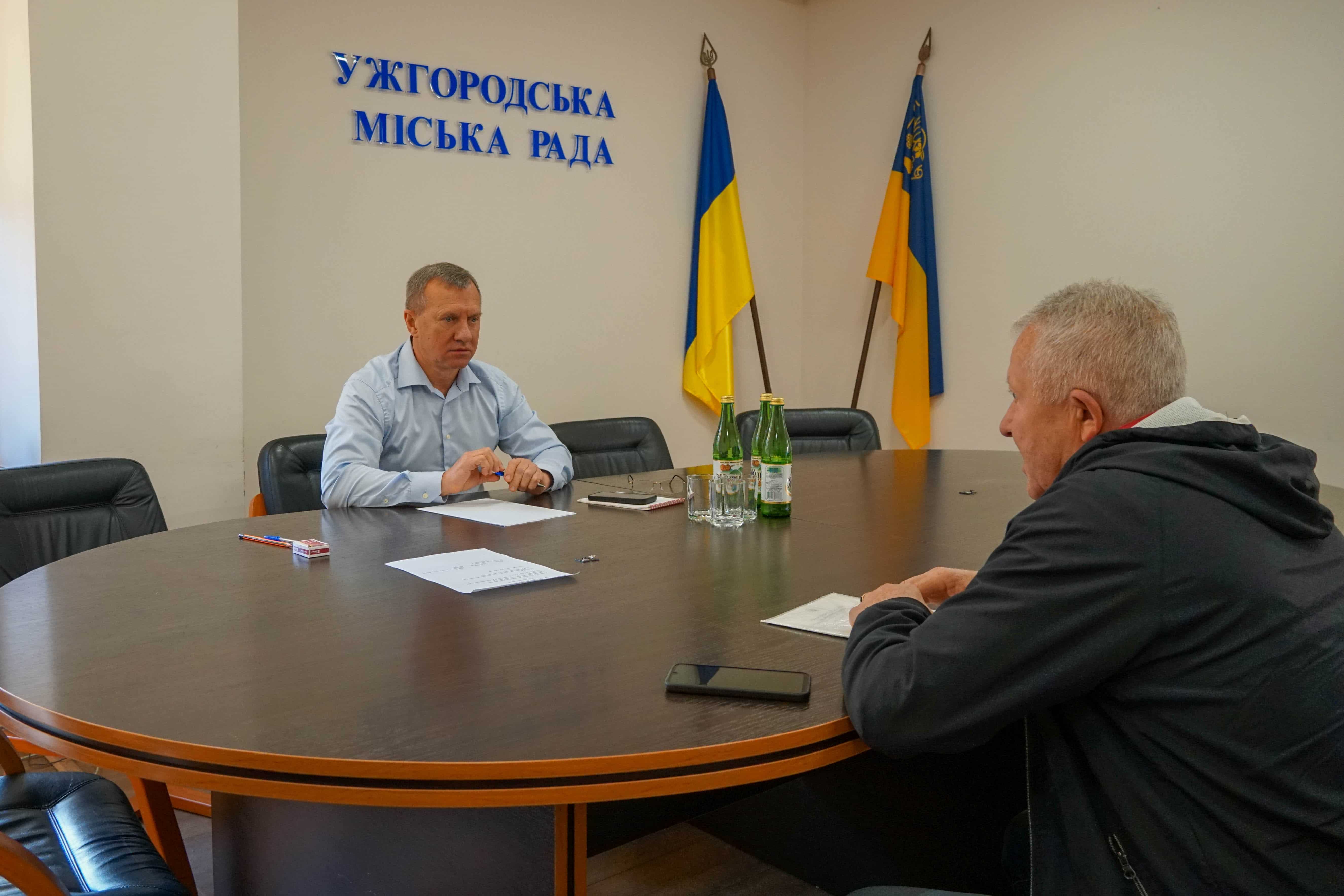 Міський голова Ужгорода Богдан Андріїв провів сьогодні особистий прийом громадян
