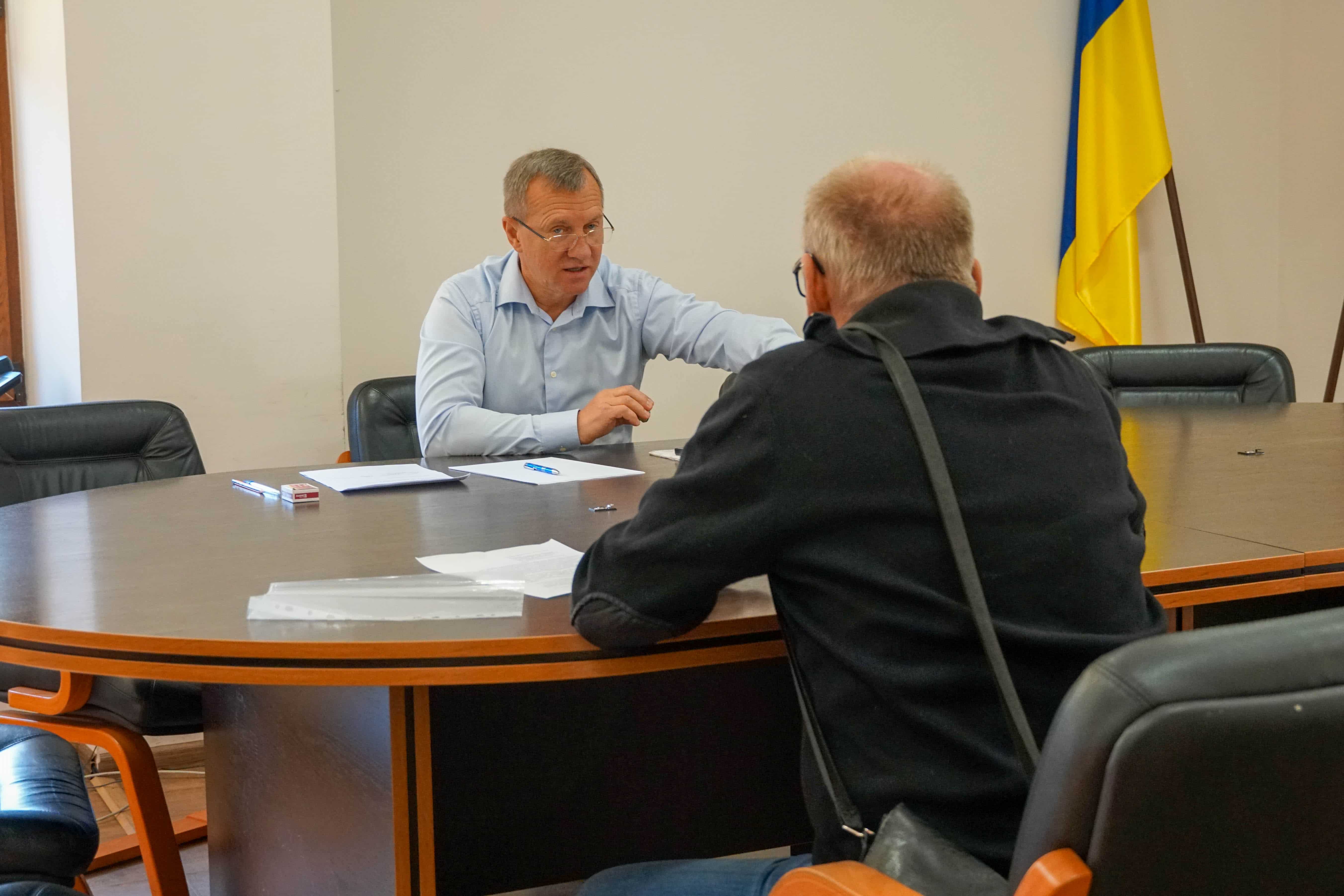 Міський голова Ужгорода Богдан Андріїв провів сьогодні особистий прийом громадян