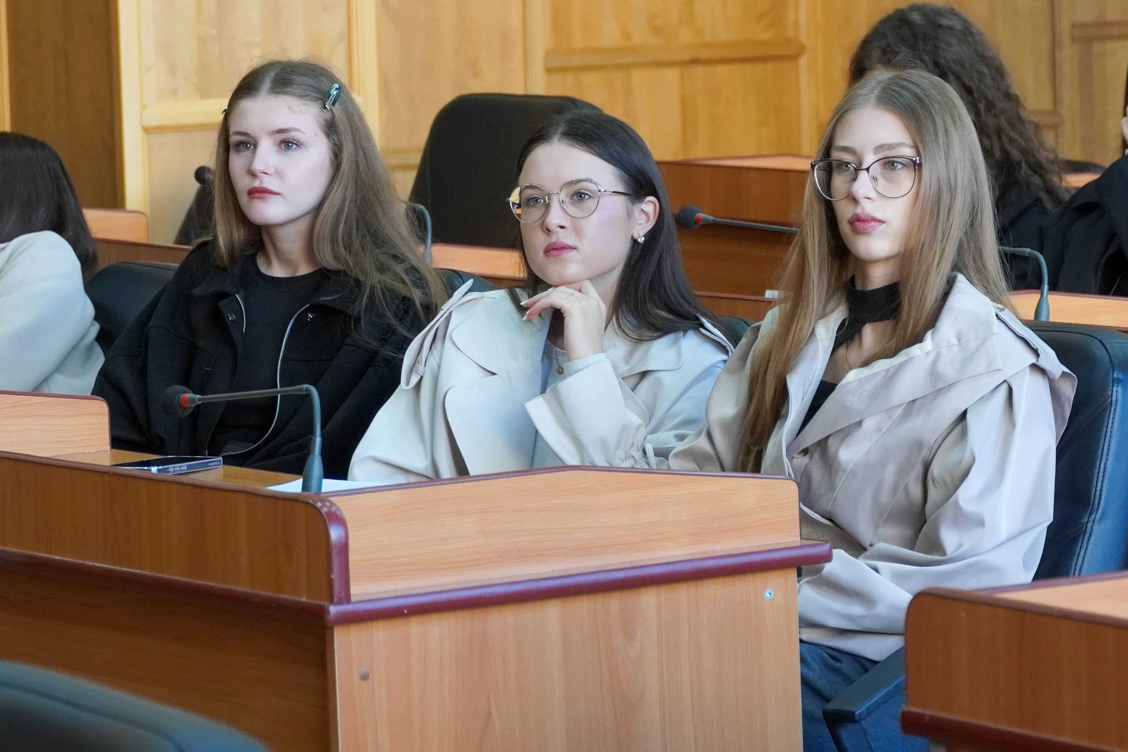 У міській раді відбулася зустріч зі студентами-правниками Ужгородського університету