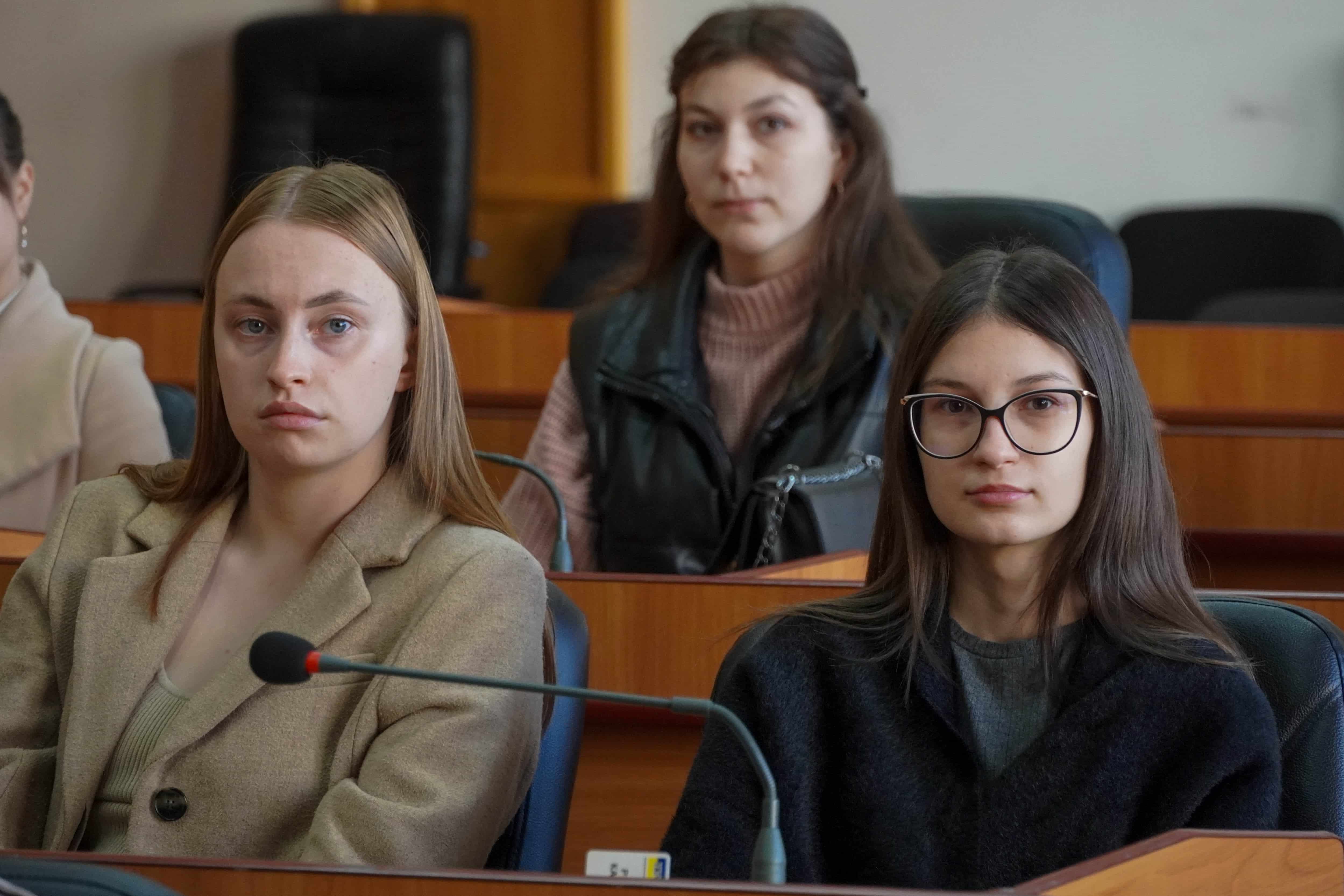У міській раді відбулася зустріч зі студентами-правниками Ужгородського університету